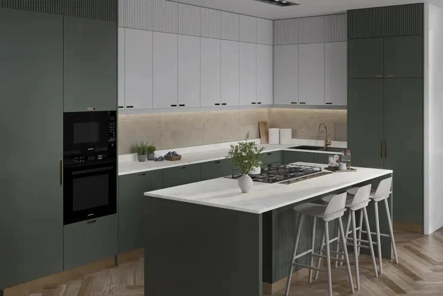 Getalit Onyx Alba Laminate Kitchen Worktop - Image 3