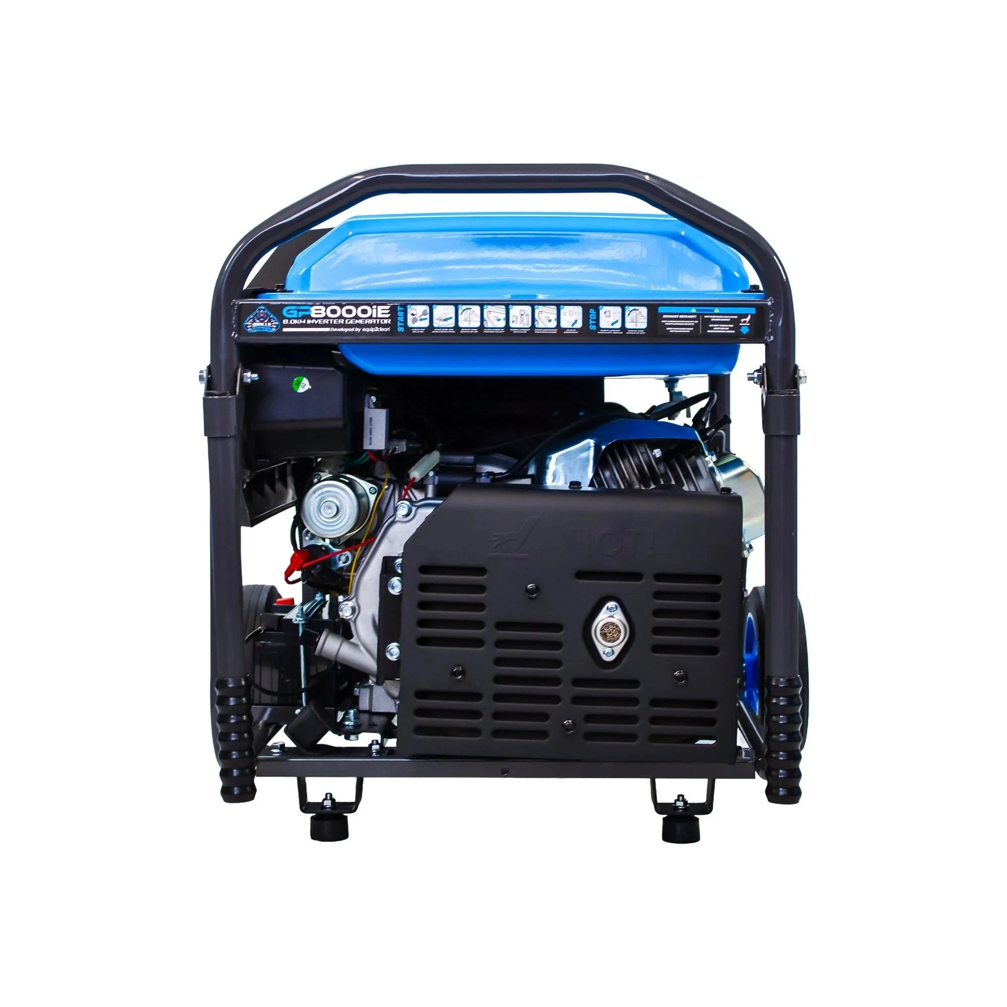 Gorilla Power 8000W Inverter Open Frame Generator with Electric Start - GP8000iE – High Performance & Fuel Efficient - Image 12