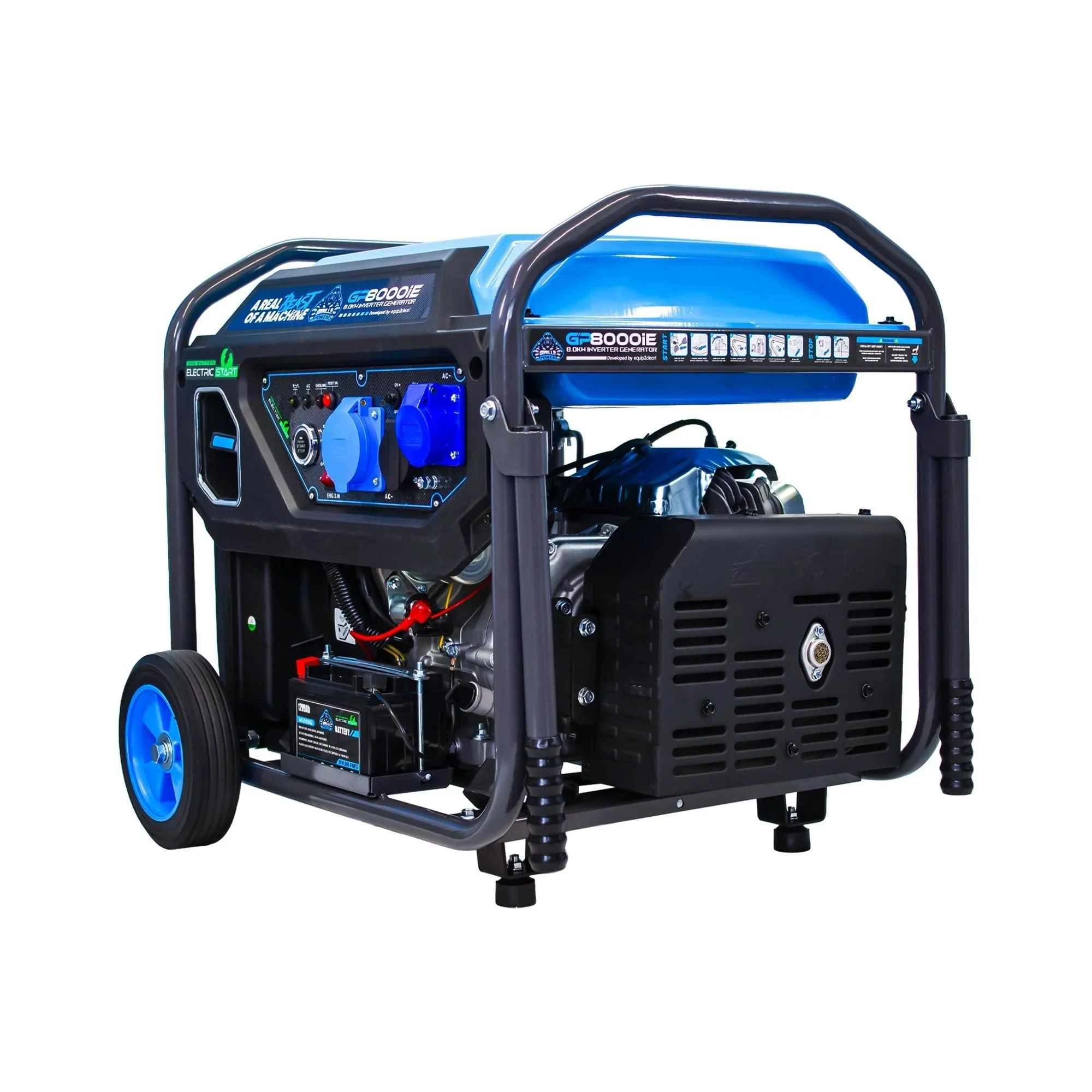 Gorilla Power 8000W Inverter Open Frame Generator with Electric Start - GP8000iE – High Performance & Fuel Efficient - Image 13