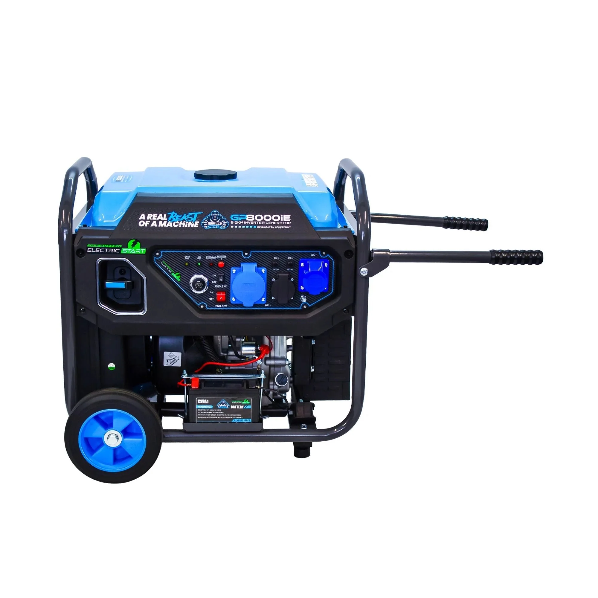 Gorilla Power 8000W Inverter Open Frame Generator with Electric Start - GP8000iE – High Performance & Fuel Efficient - Image 14