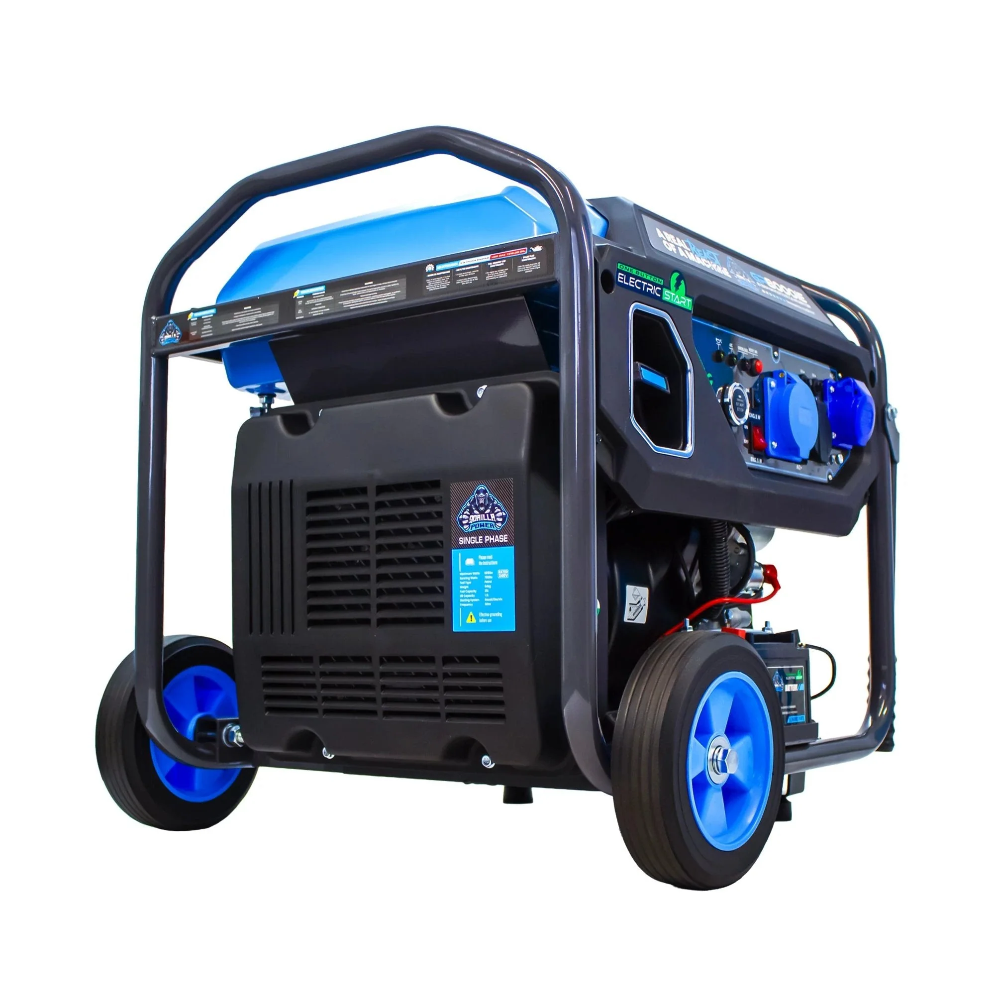 Gorilla Power 8000W Inverter Open Frame Generator with Electric Start - GP8000iE – High Performance & Fuel Efficient - Image 7