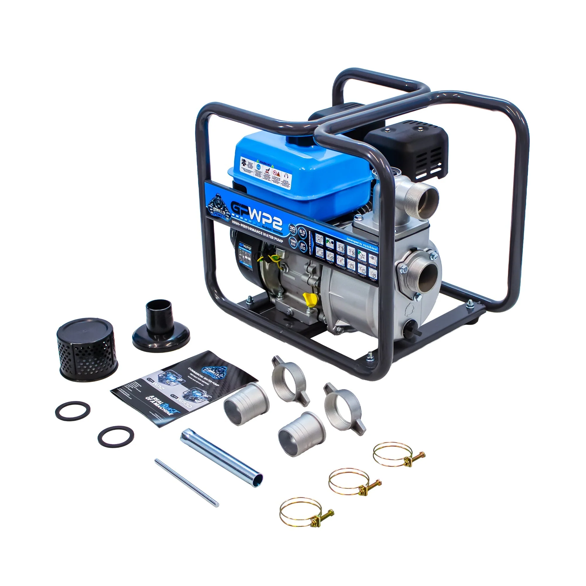 Gorilla Power GPWP2 2" Water Pump – Clean & Dirty up to 4mm - Image 2