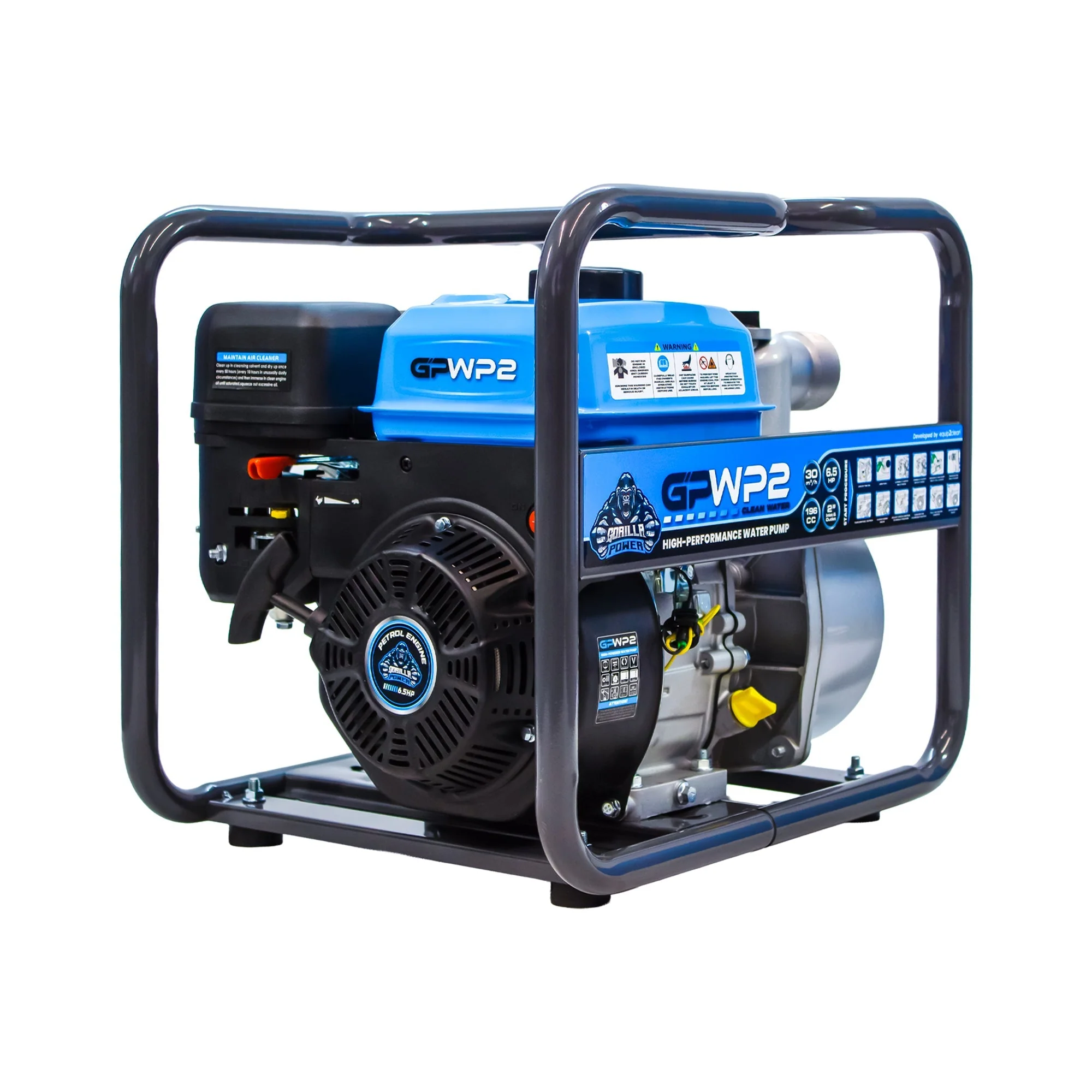 Gorilla Power GPWP2 2" Water Pump – Clean & Dirty up to 4mm - Image 9