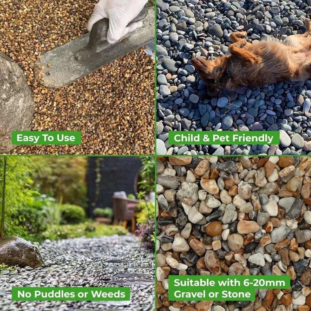 Gravel Glue Mulch Bonding - 5 Litres - Image 3