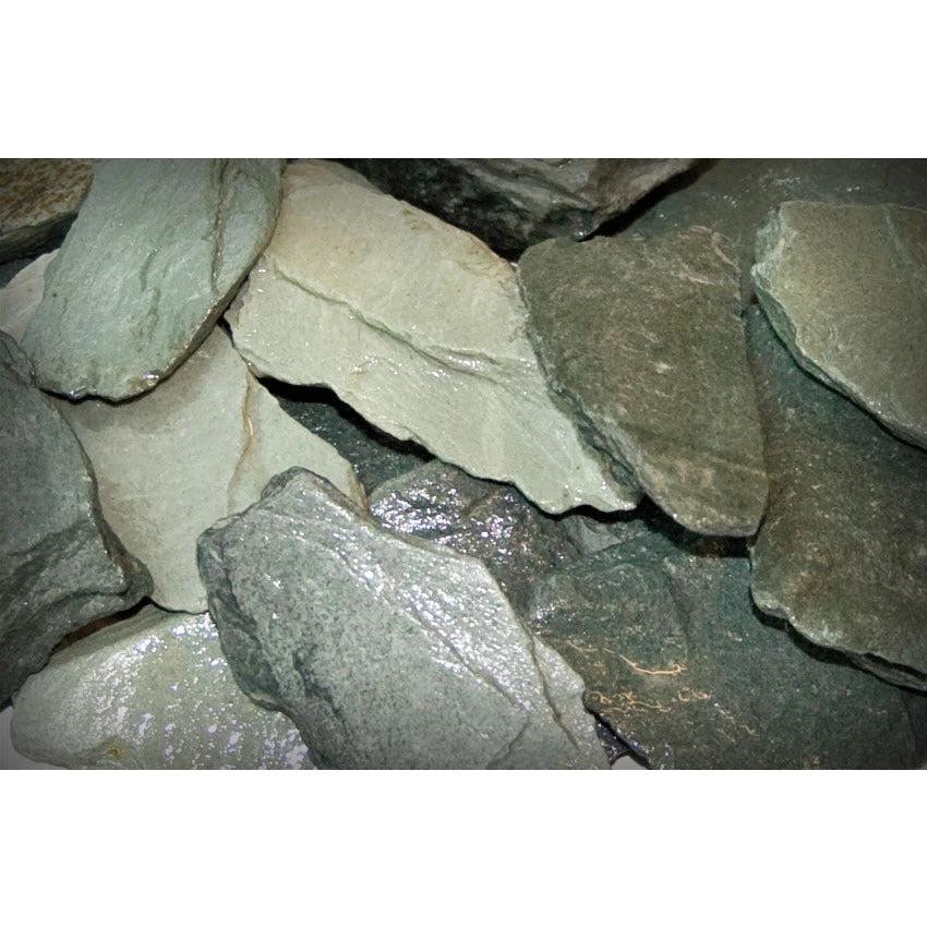 Green Slate Chippings 20mm 20kg Bag Pallet of 49