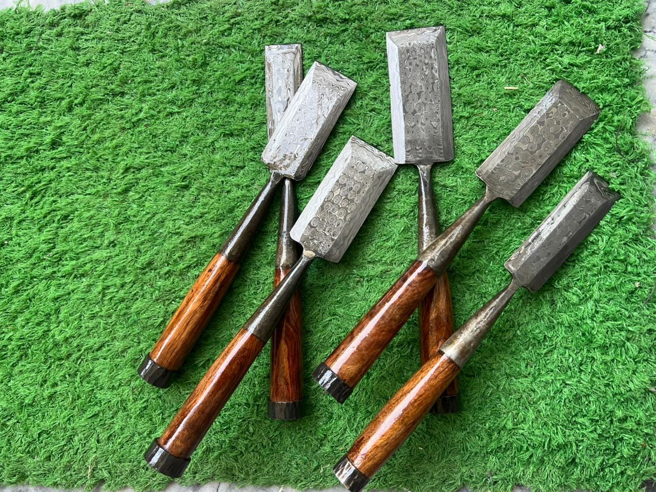 Handmade Woodworking Chisel Set | Traditional Wood Carving Tools for Craftsmen & Carpenters - Image 4