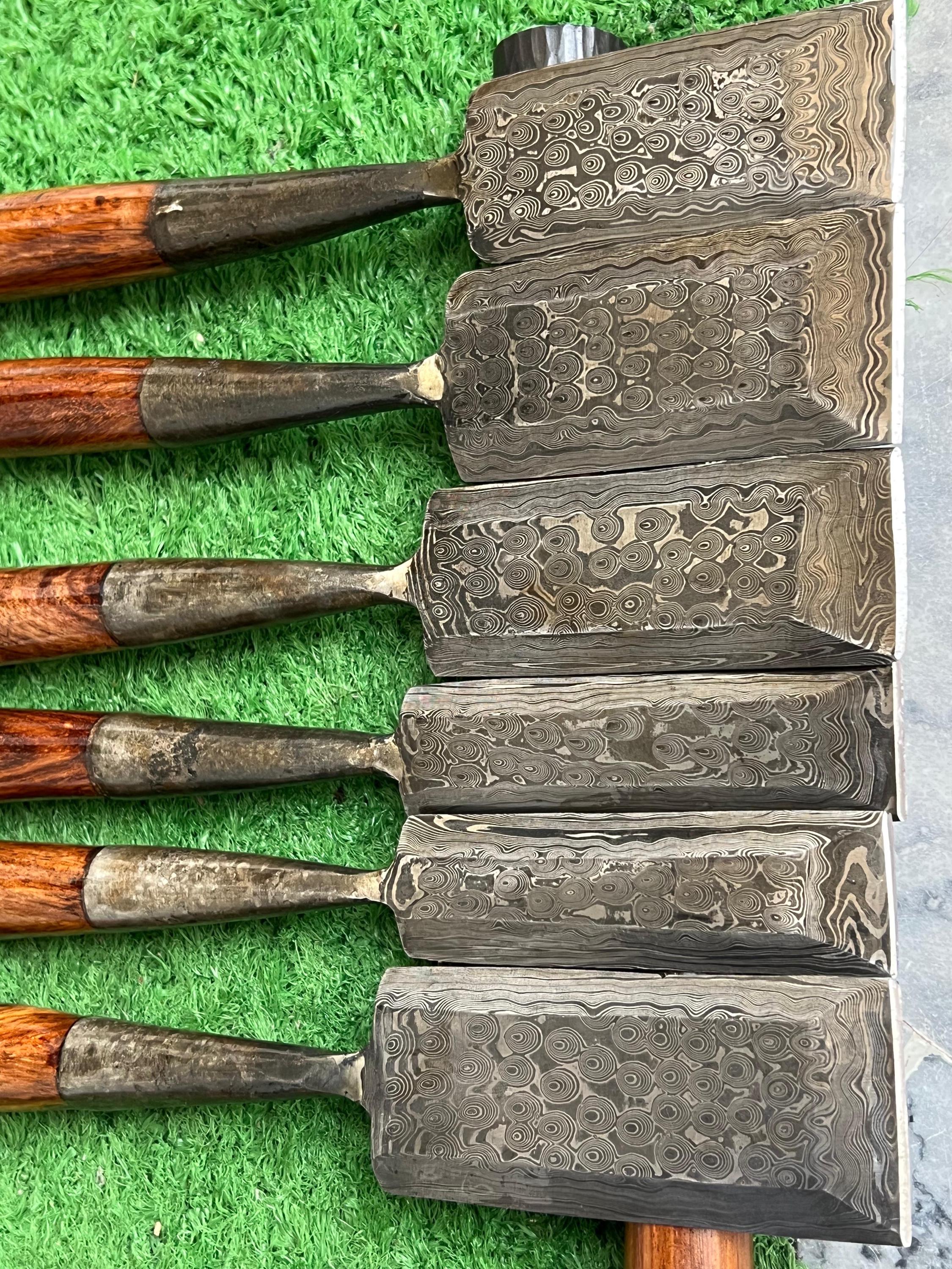 Handmade Woodworking Chisel Set | Traditional Wood Carving Tools for Craftsmen & Carpenters - Image 9