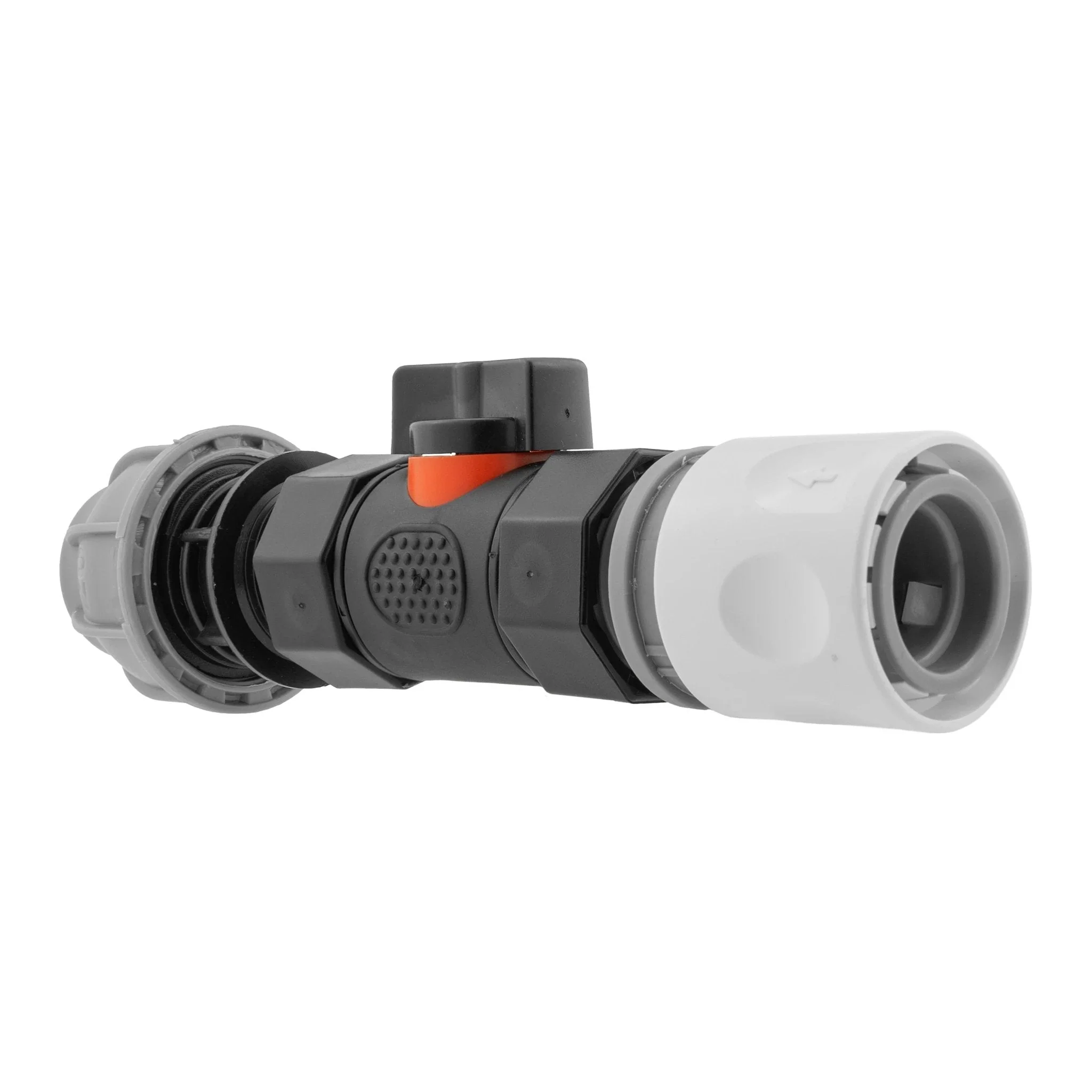 Hose Connector WL with In-Line BSPF Valve and 20mm MDPE Straight - Image 2