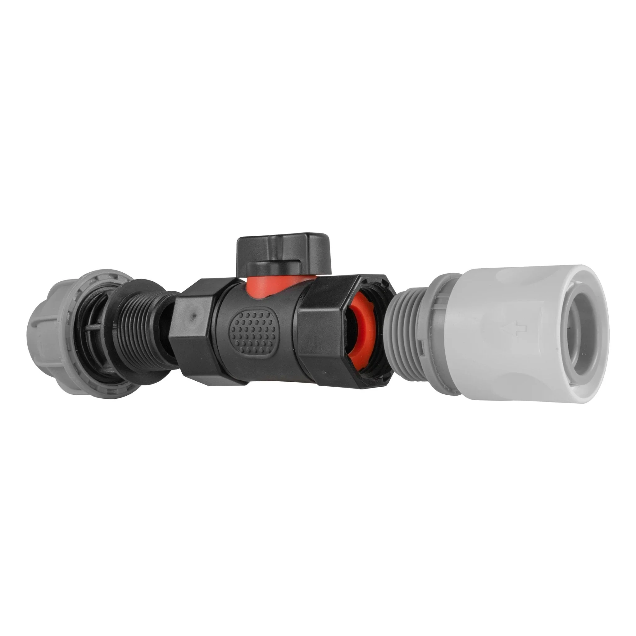 Hose Connector WL with In-Line BSPF Valve and 20mm MDPE Straight - Image 5