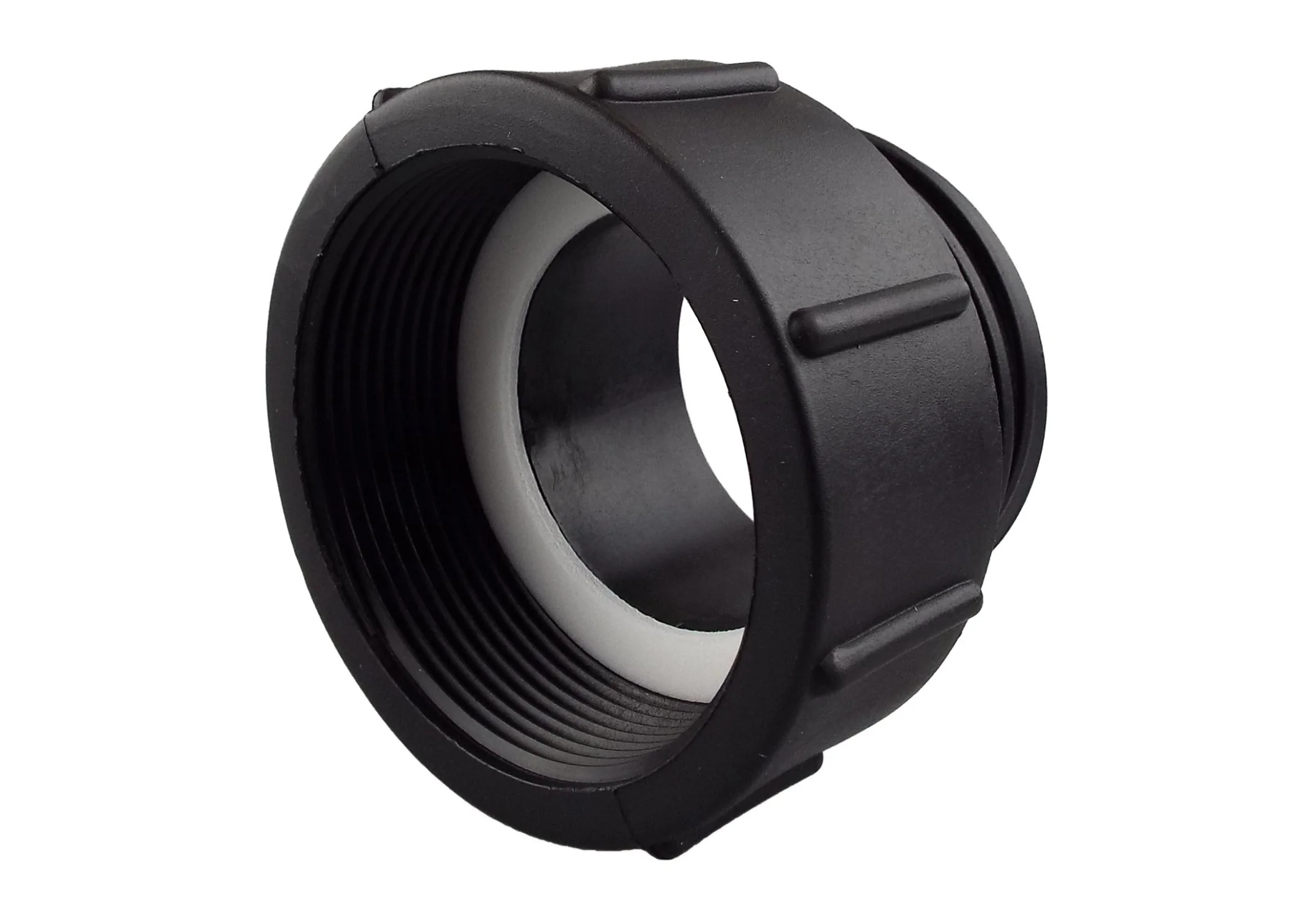 IBC 2” BSPF – S60X6 Cap with S60X6 – ½” BSPF Cap and Brass Bib Tap 1/2” Barb - Image 12
