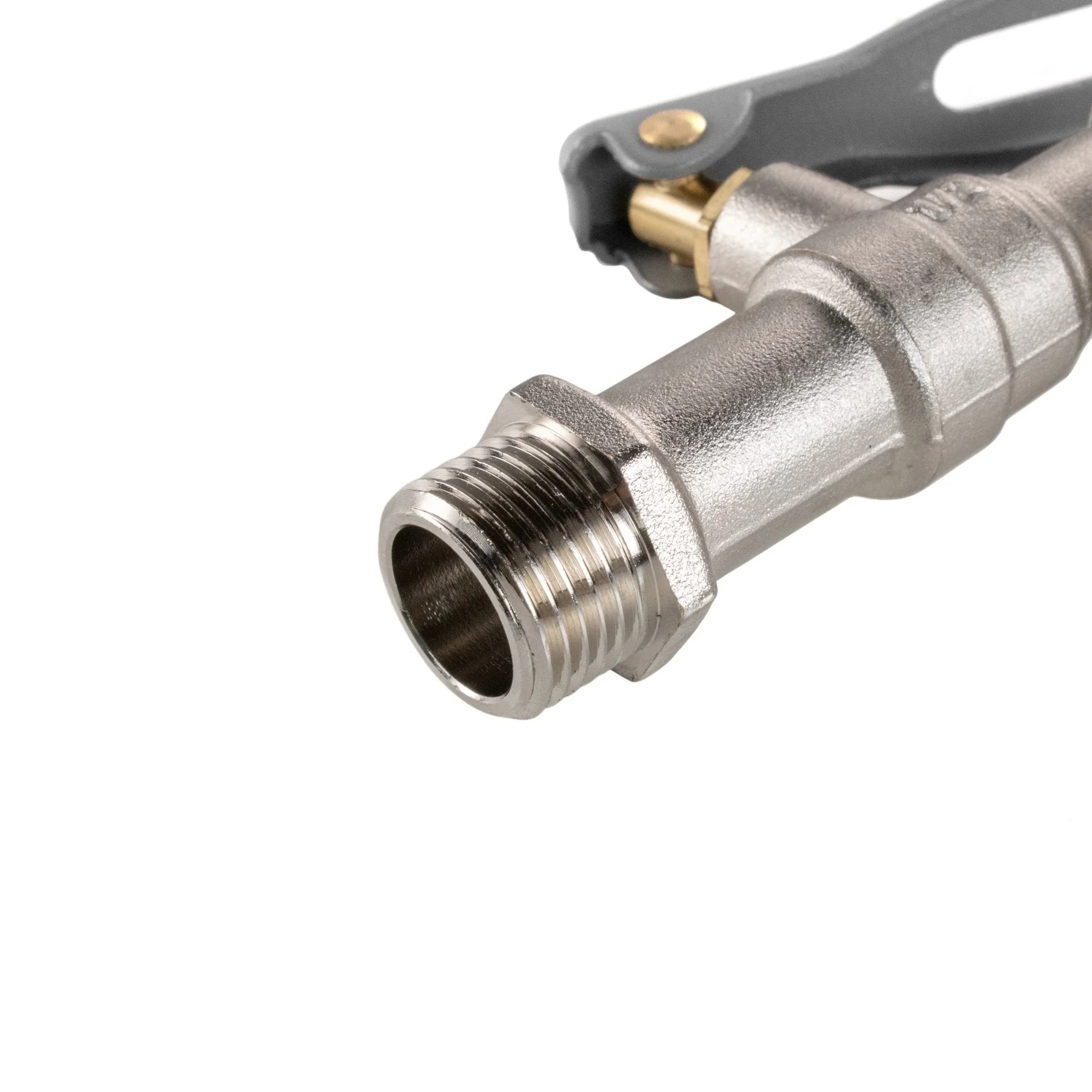 IBC 2" S60X6 - 1/2" BSP Cap with Lever Tap Hose Barb and Lever Lock - Image 8