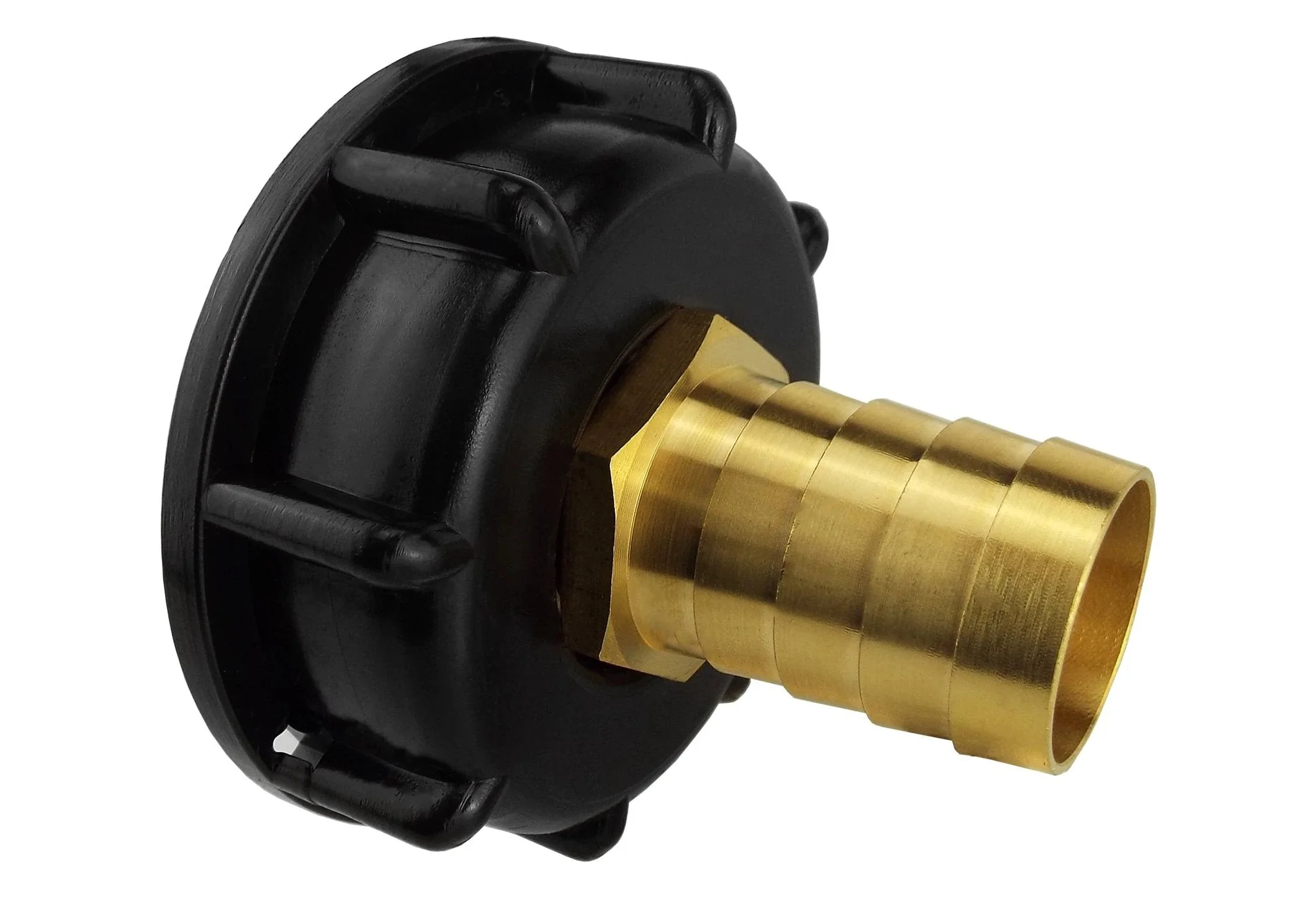 IBC 2” S60X6 Cap with 19mm Brass Barb - Image 2