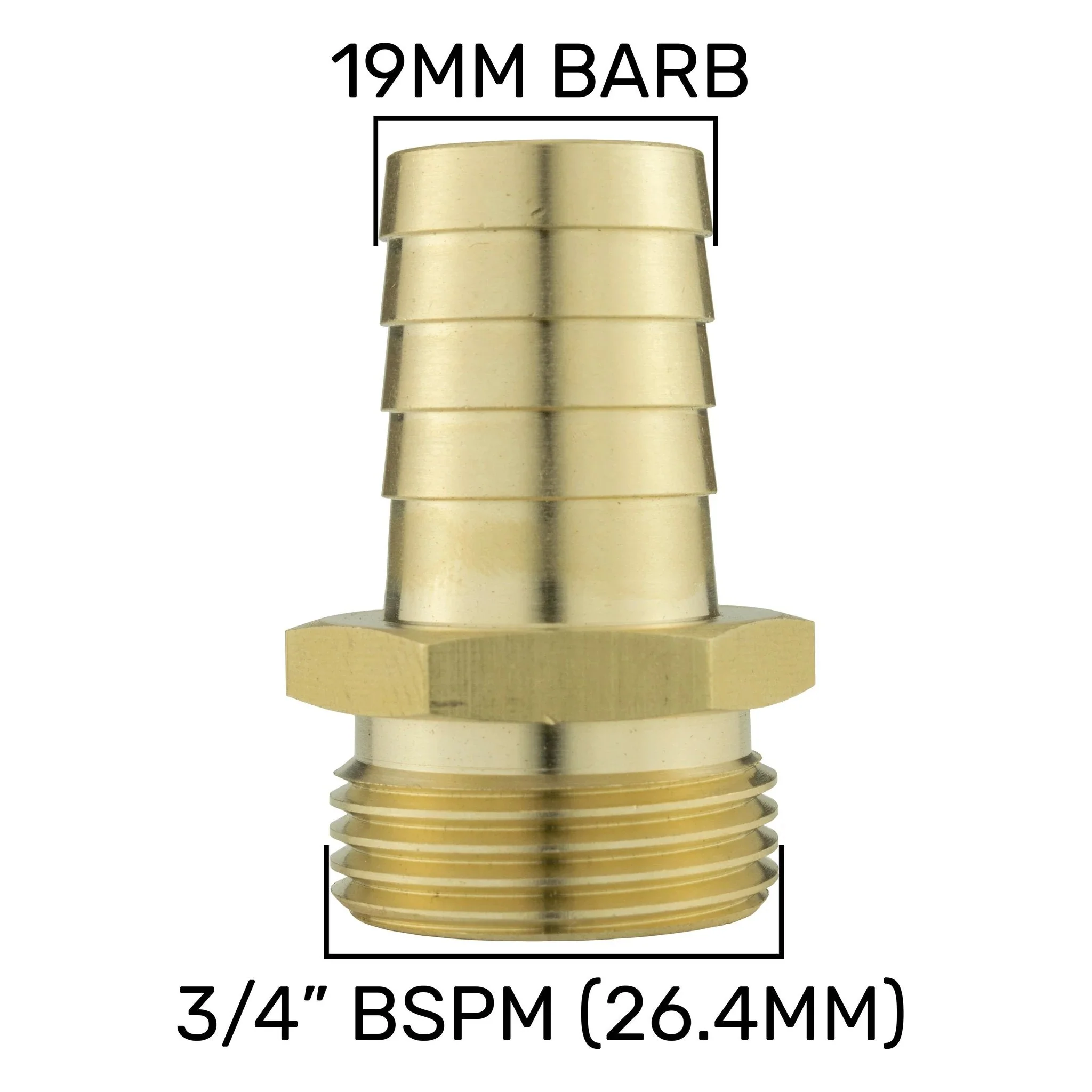 IBC 2” S60X6 Cap with 19mm Brass Barb - Image 8