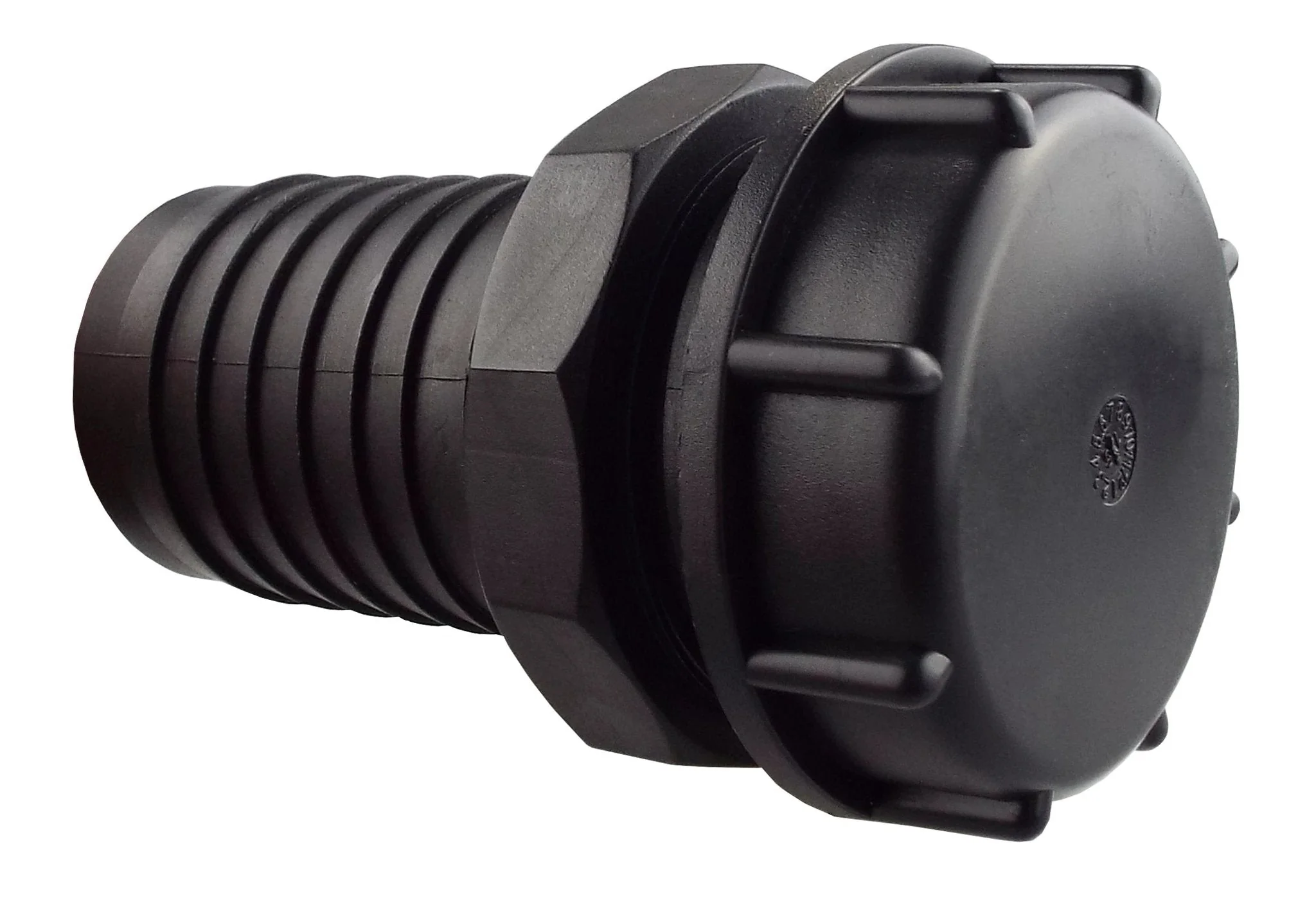 IBC 2” S60X6 Cap with 2” Barb - Image 2