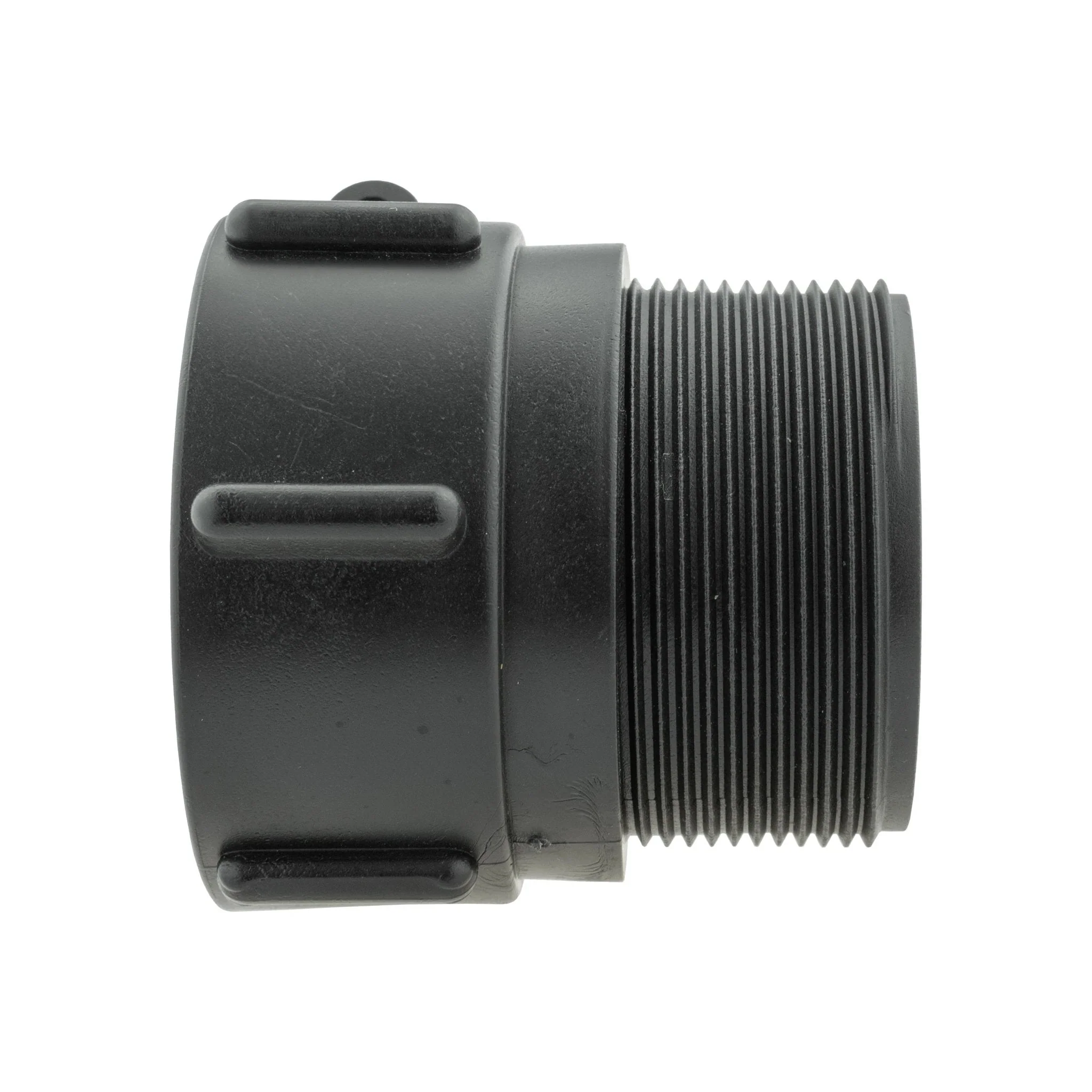 IBC 2” S60X6 Cap with 2” BSP Elbow and 50mm Barb Straight - Image 4