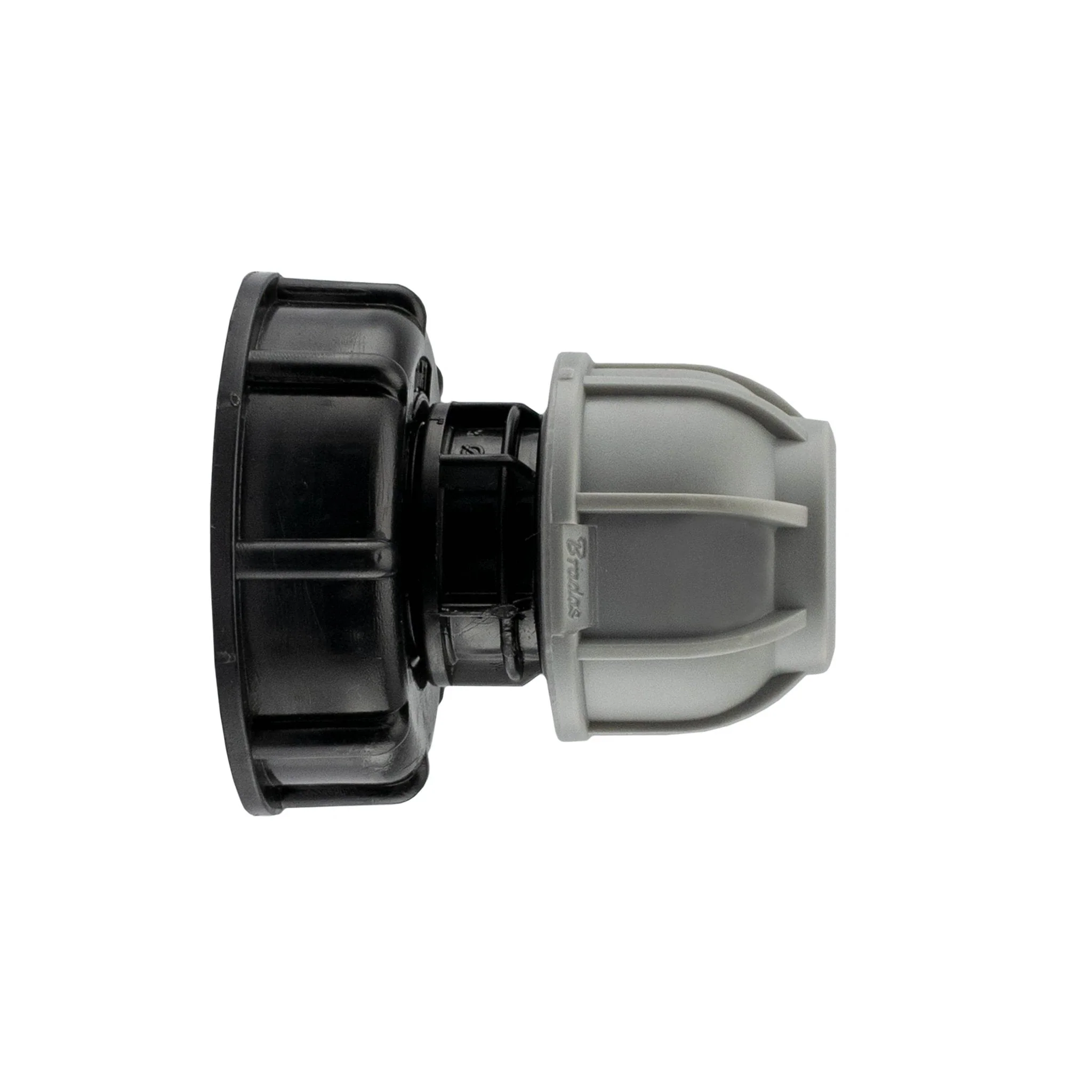 IBC 2” S60X6 Cap with 20mm MDPE Straight