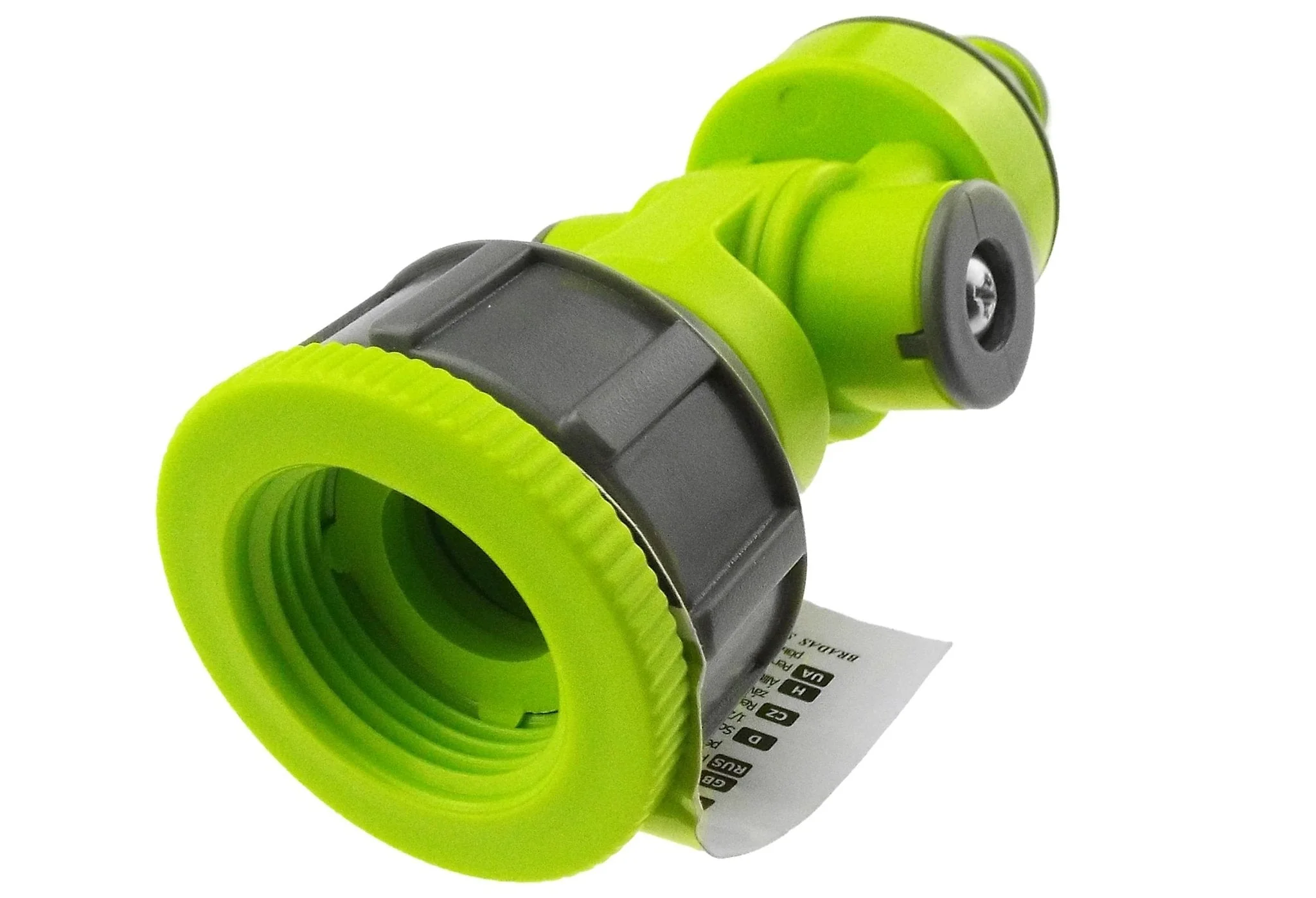 IBC 2” S60X6 Cap with Adjustable Tap Connector Lime - Image 10