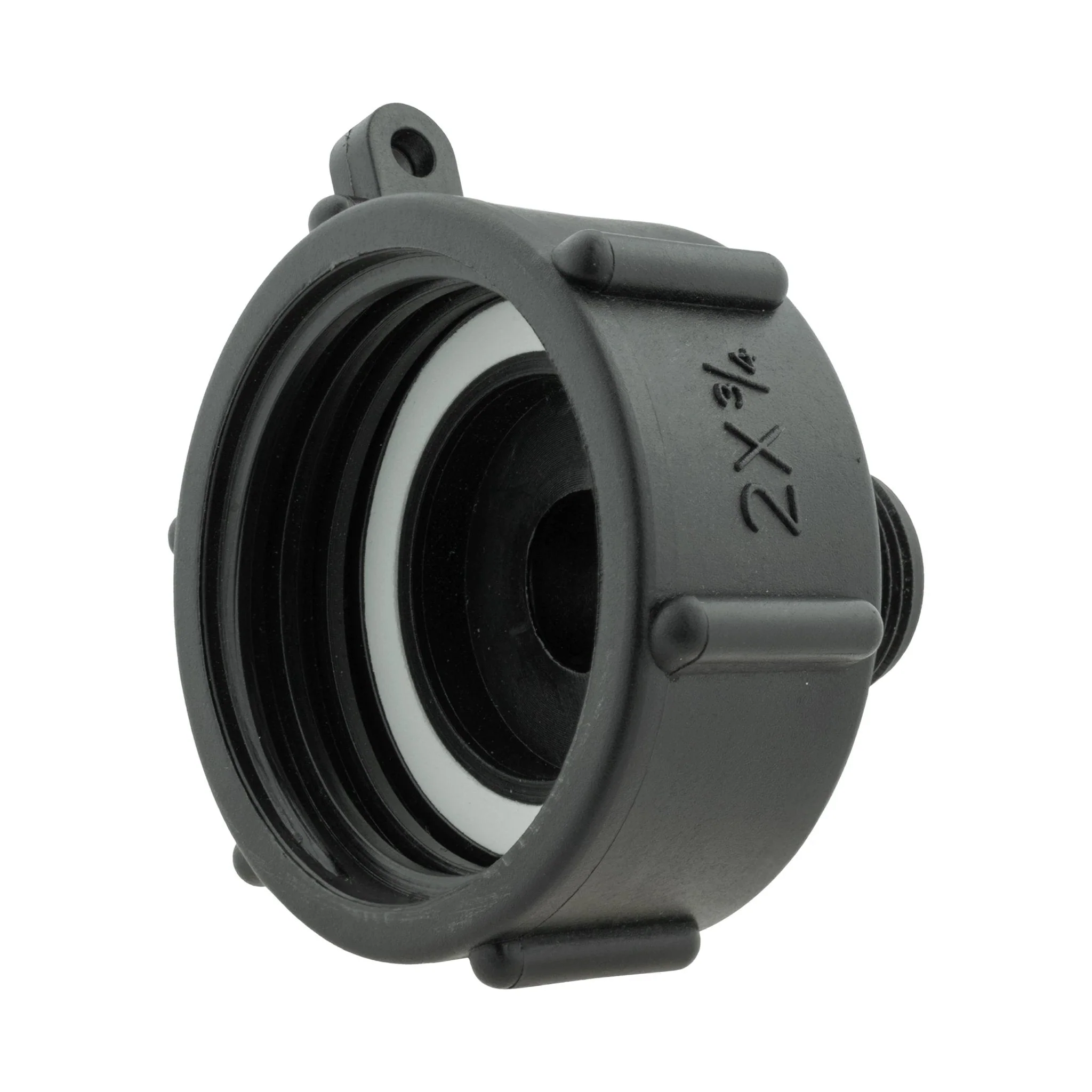 IBC 2” S60X6 Cap with Adjustable Tap Connector WL - Image 3