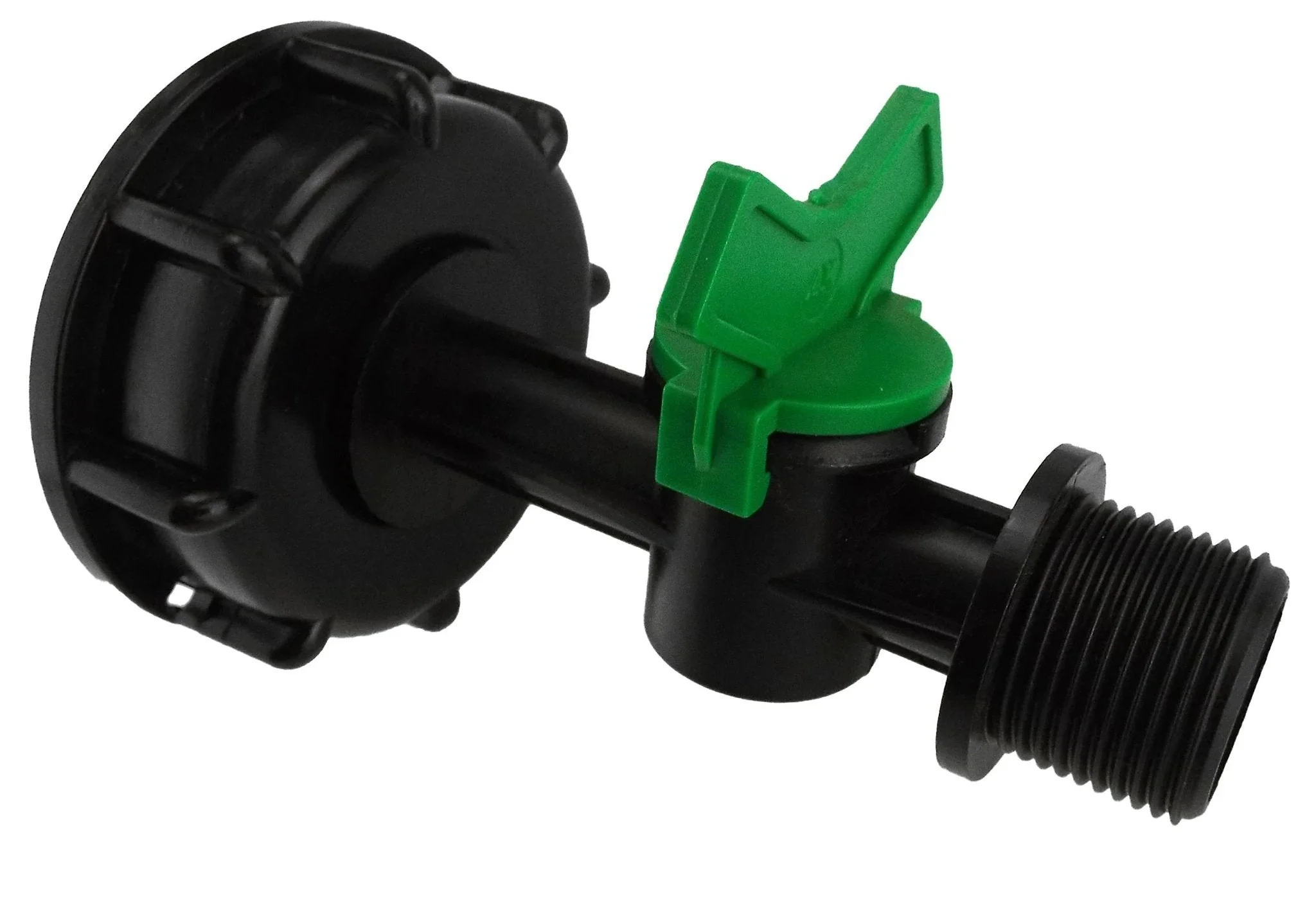 IBC 2” S60X6 Cap with ¾” BSP Male Threaded Irrigation Valve - Image 3