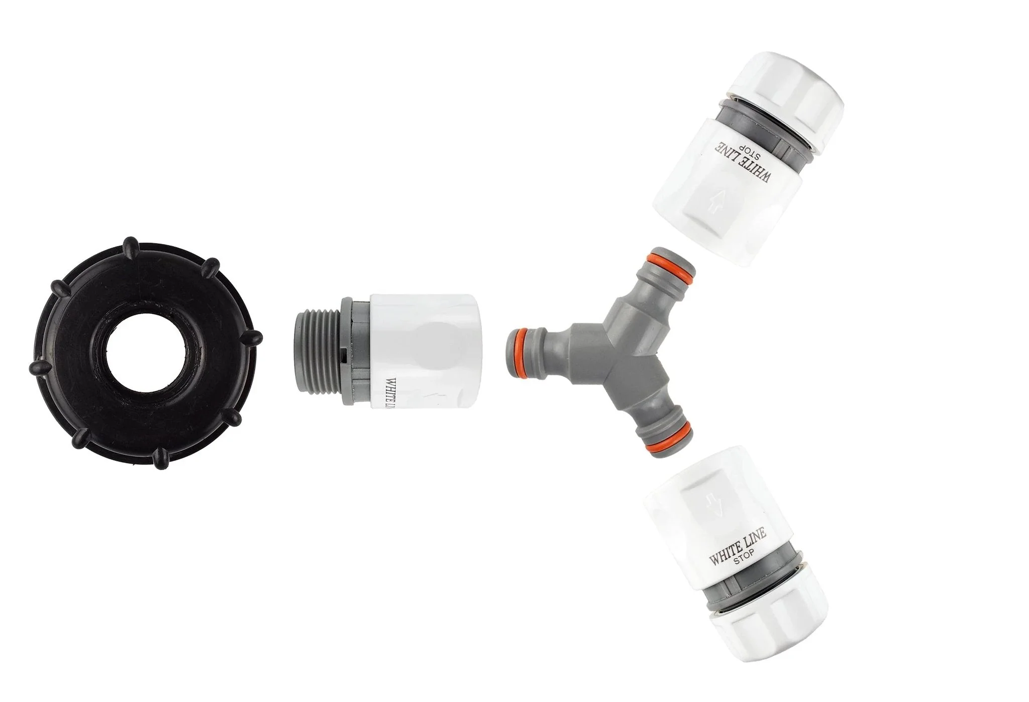 IBC 2” S60X6 Cap with ¾” BSP Threaded Hose Connector, Three Way and Hose Connectors - Image 2