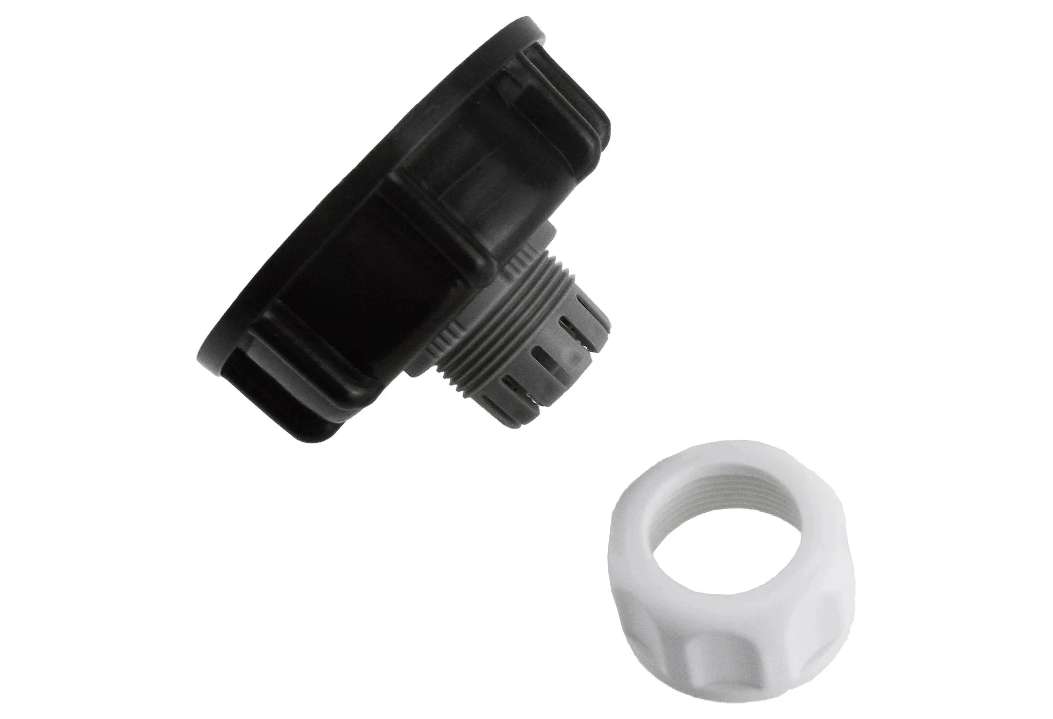 IBC 2” S60X6 Cap with Direct ½” Hose Connector - Image 2