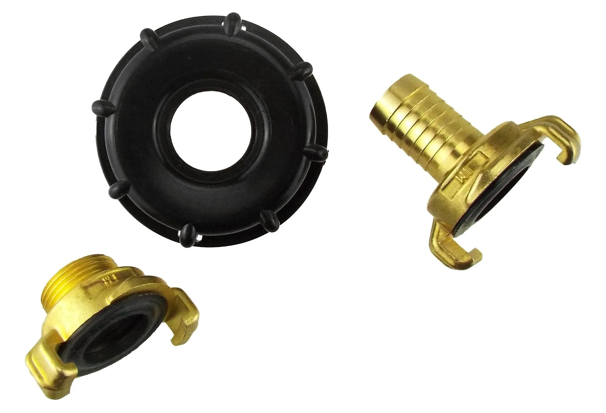 IBC 2” S60X6 Cap with Geka Type Fittings 19mm Barb - Image 4