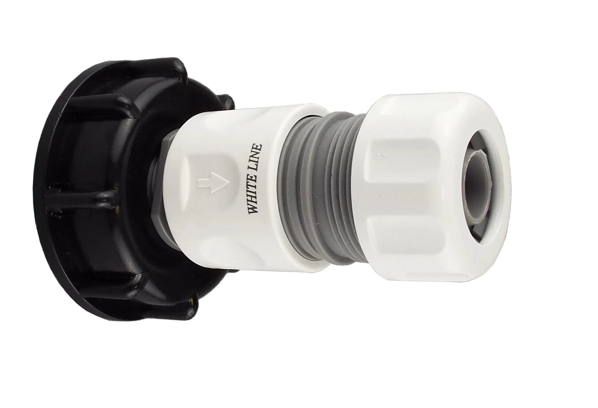IBC 2” S60X6 Cap with Max Flo Hose Connectors Set - Image 2