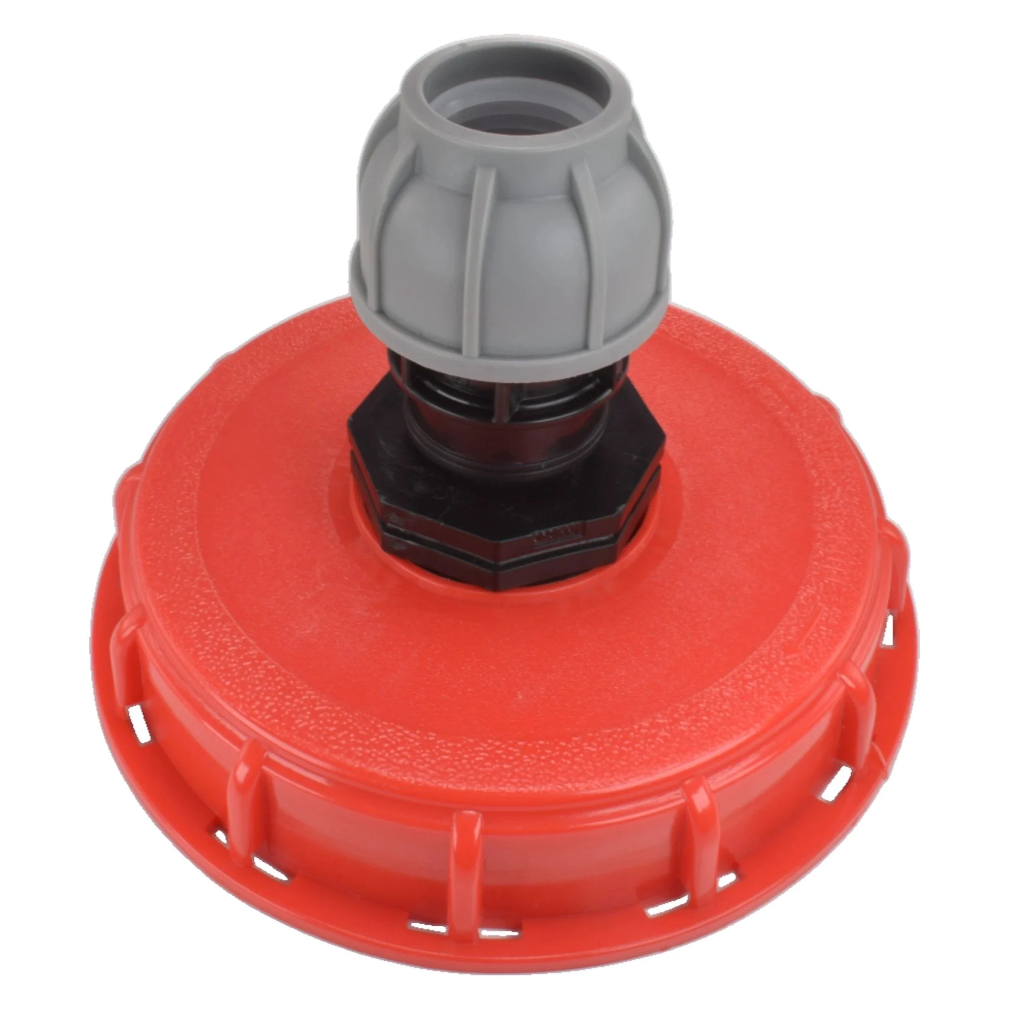 IBC 6-inch Cap Kit with 20mm MDPE Straight - Image 2
