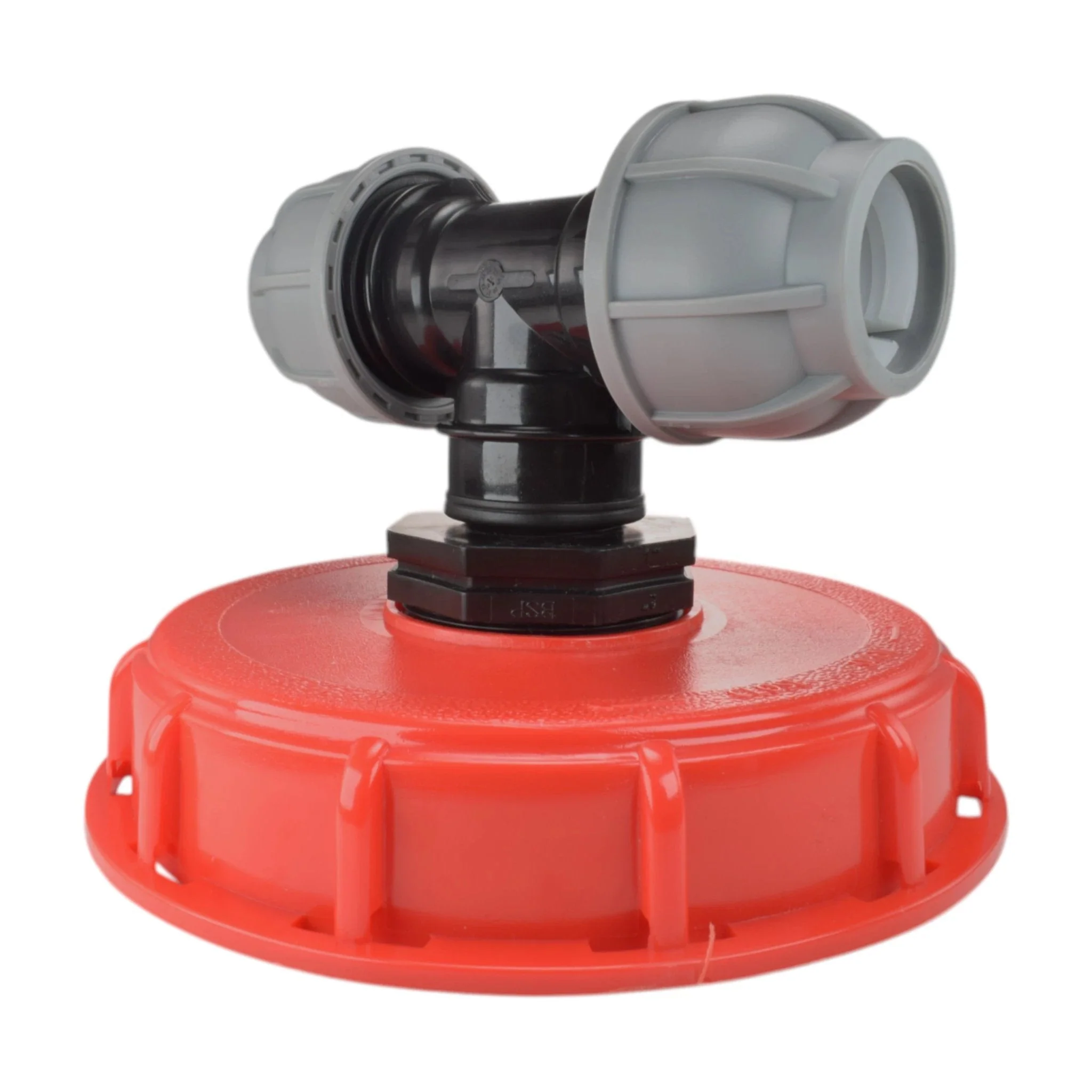 IBC 6-inch Cap Kit with 20mm MDPE Tee - Image 2