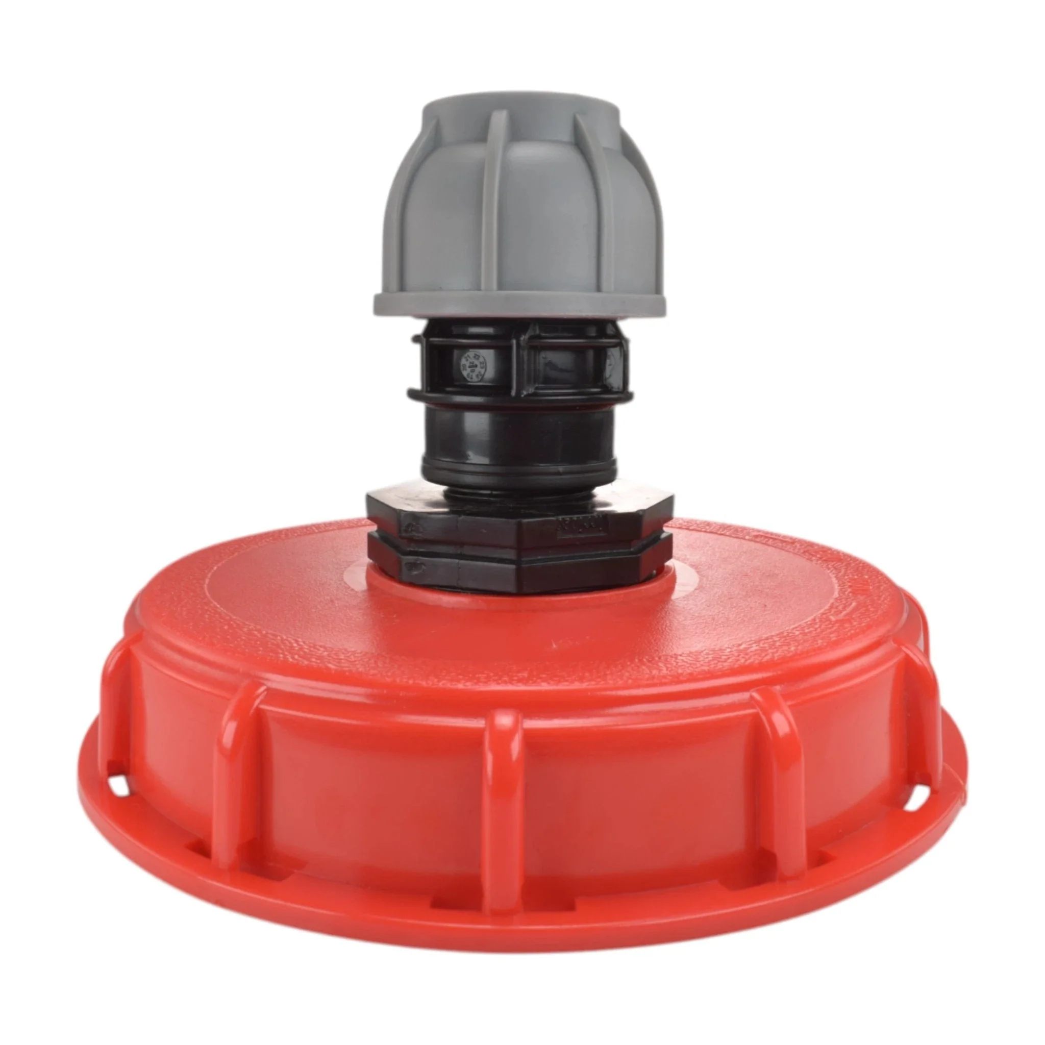 IBC 6-inch Cap Kit with 25mm MDPE Straight