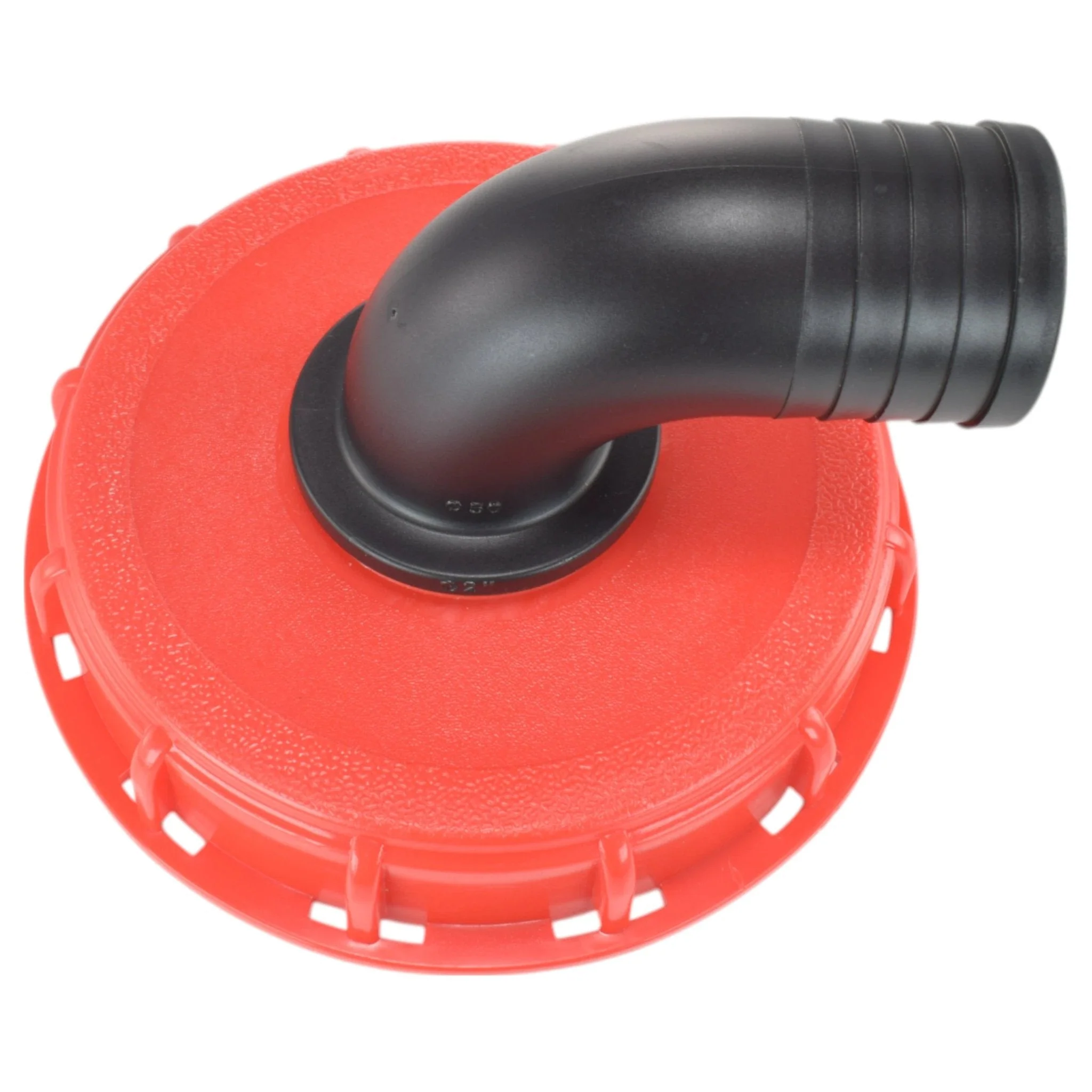 IBC 6-inch Cap Kit with 50mm Barbed Elbow Connector - Image 2