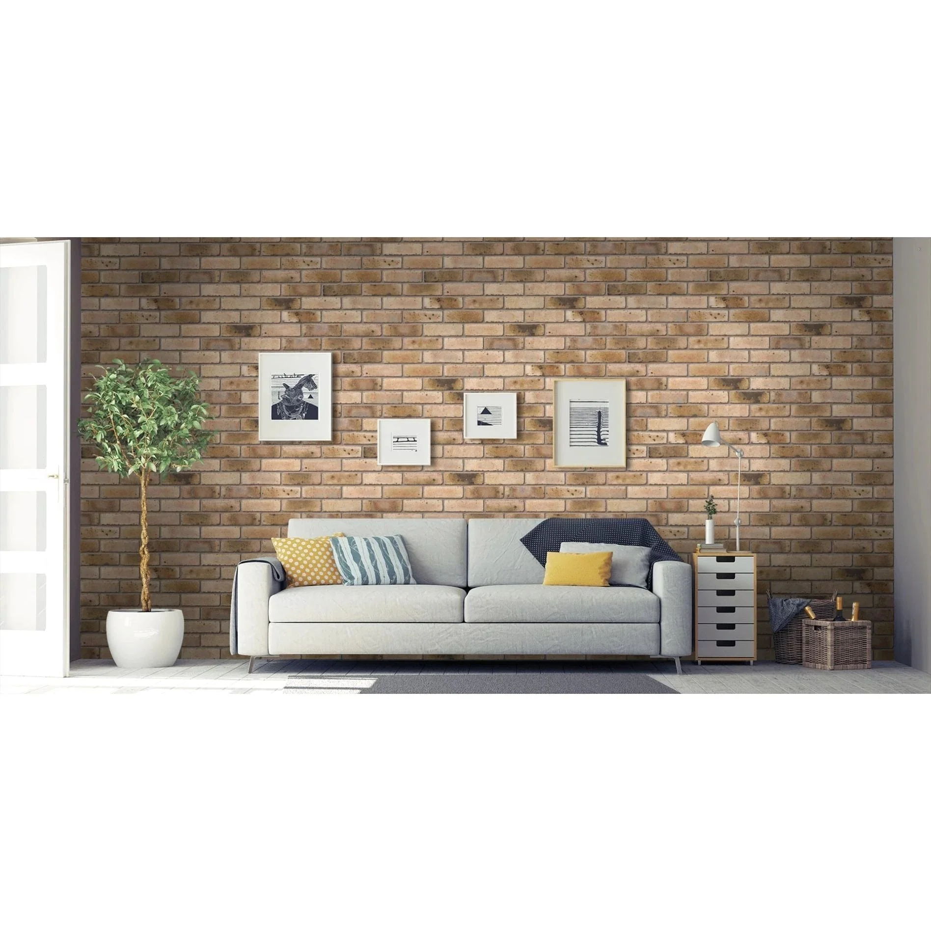 Ibstock Cooksbridge Yellow Brick 65mm Pack of 370 - Image 7