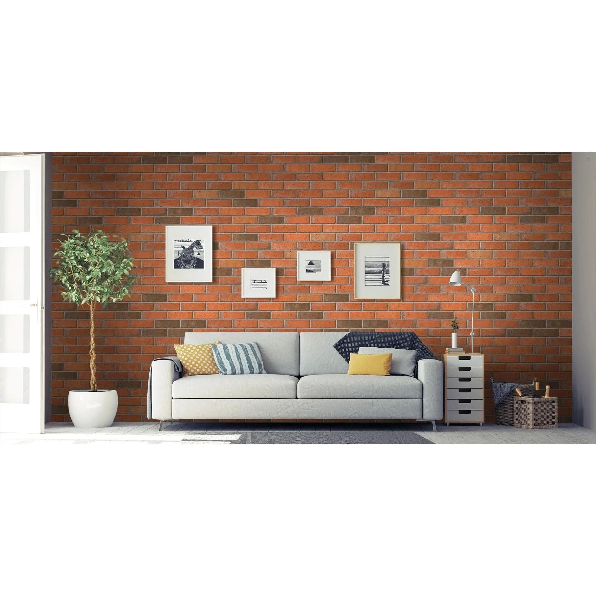 Ibstock Roughdale Red Multi Rustic Brick 65mm Pack of 404 - Image 7