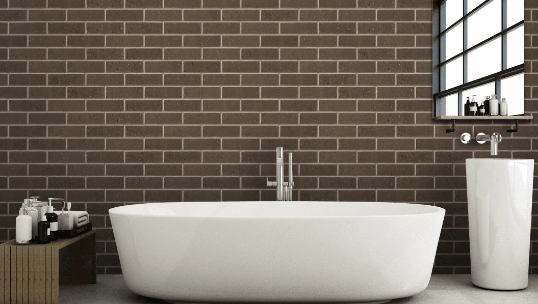 Ibstock Himley Dark Brown Rustic Brick (65mm) - Image 3