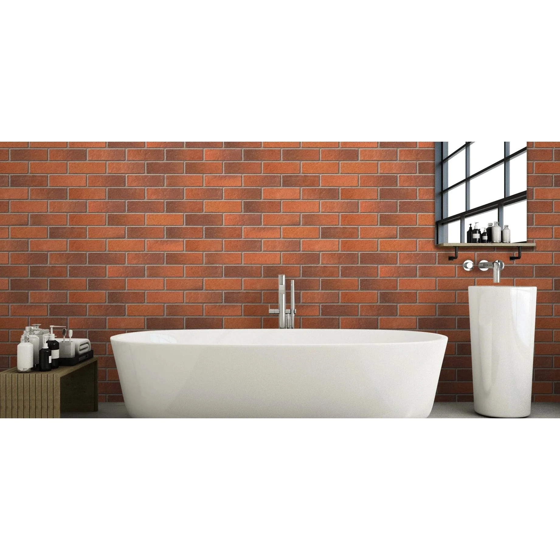 Ibstock Mercia Orange Multi Brick 65mm - Image 6