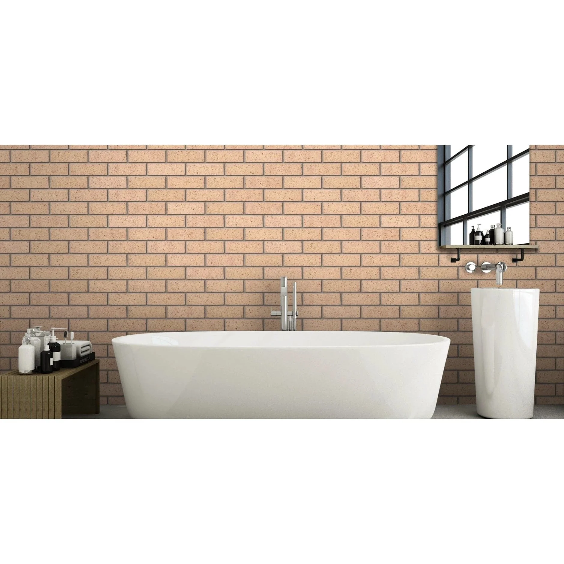 Ibstock Oatmeal Textured Brick 65mm - Image 6