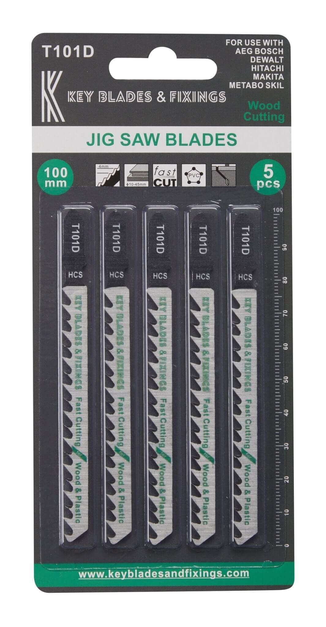 T101D Jigsaw Blades 5 Pack - 1166 - Image 2