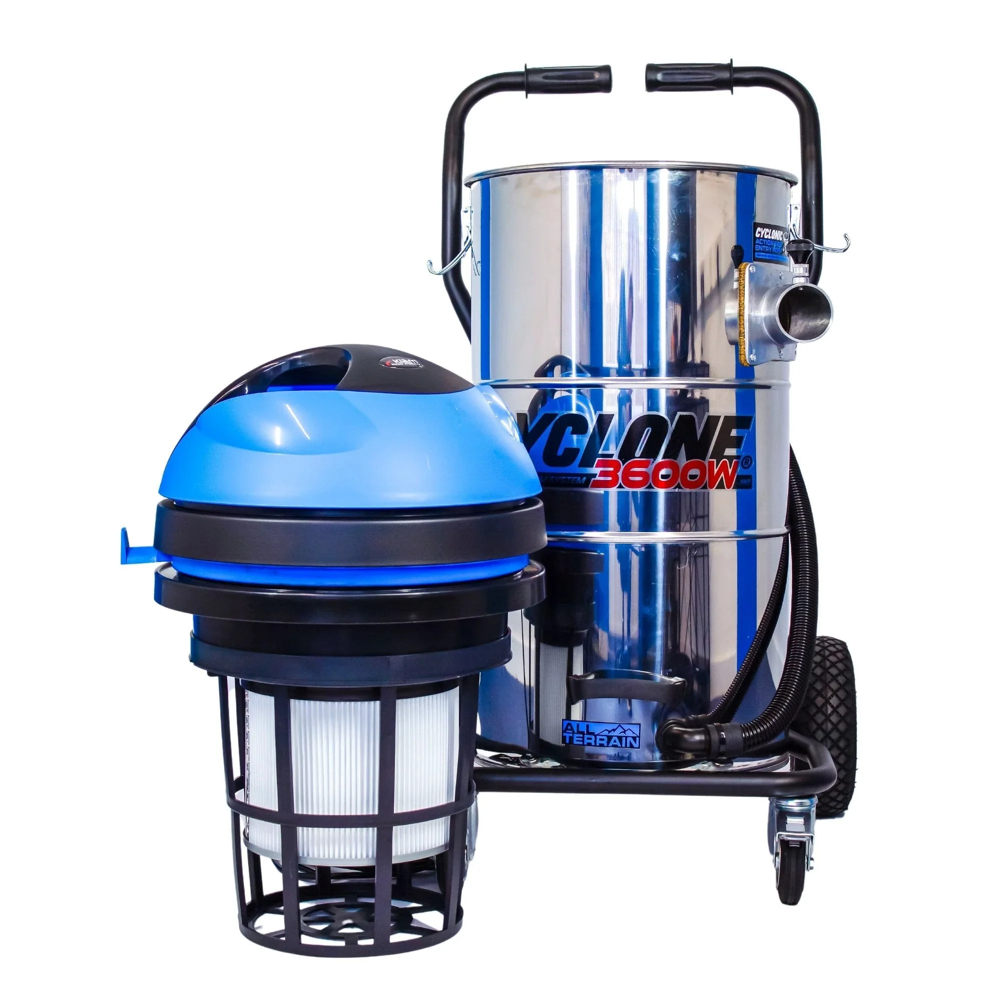 Kiam CYCLONE® All Terrain Gutter Vacuum System 3600W 100L Stainless Steel - Image 5