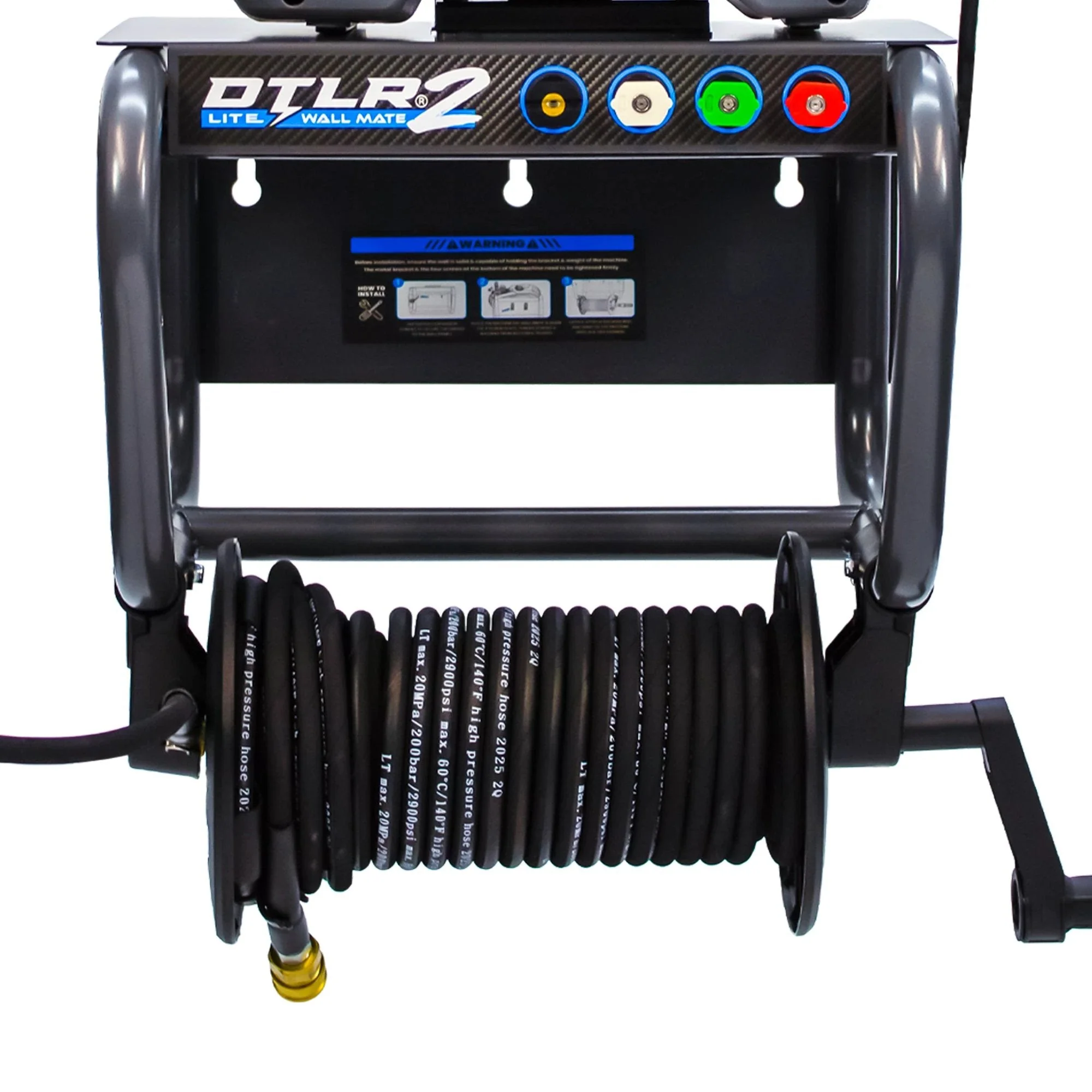 Kiam DTLR2 LITE® Wall Mount Frame and Hose Reel - Image 5