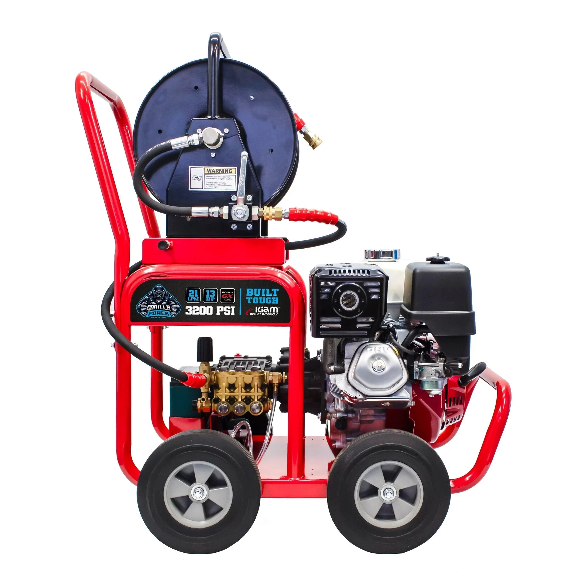 Kiam GORILLA POWER® 3200PSI 21LPM 13HP Petrol Pressure Washer Honda GX390 Engine - Image 4
