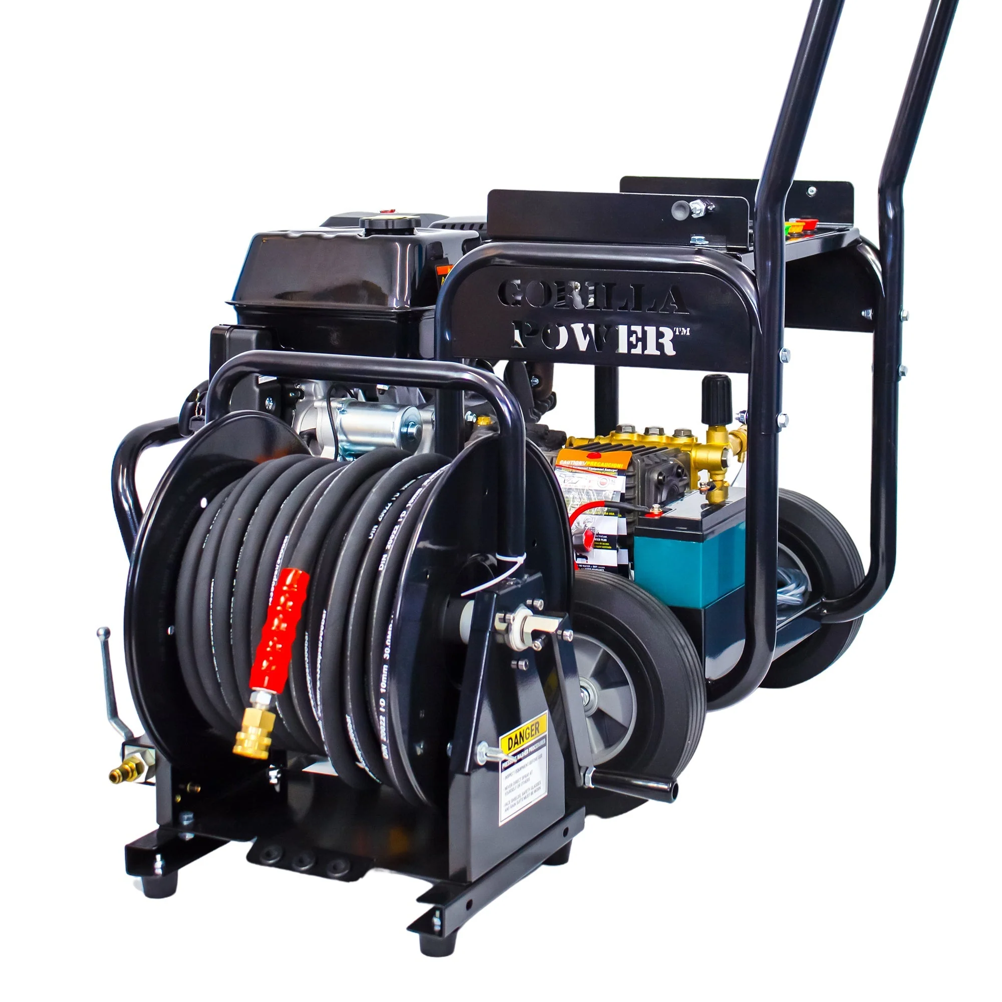 Kiam GORILLA POWER® 3600PSI 15LPM 13HP Petrol Pressure Washer Loncin Engine - Image 9