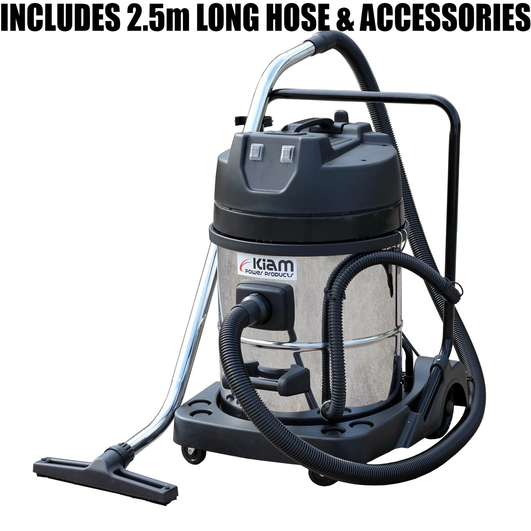 Kiam KV60-2 2400W Twin Motor Industrial Wet and Dry Vacuum Cleaner - Image 13