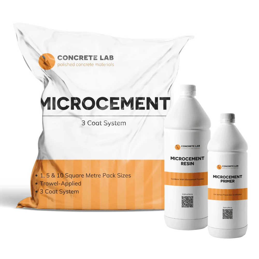 Microcement Polished Concrete 3 Coat Pack