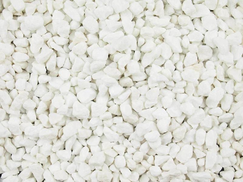 Polar White Spanish Marble Gravel 10mm 25/50 20kg Bags - Image 2