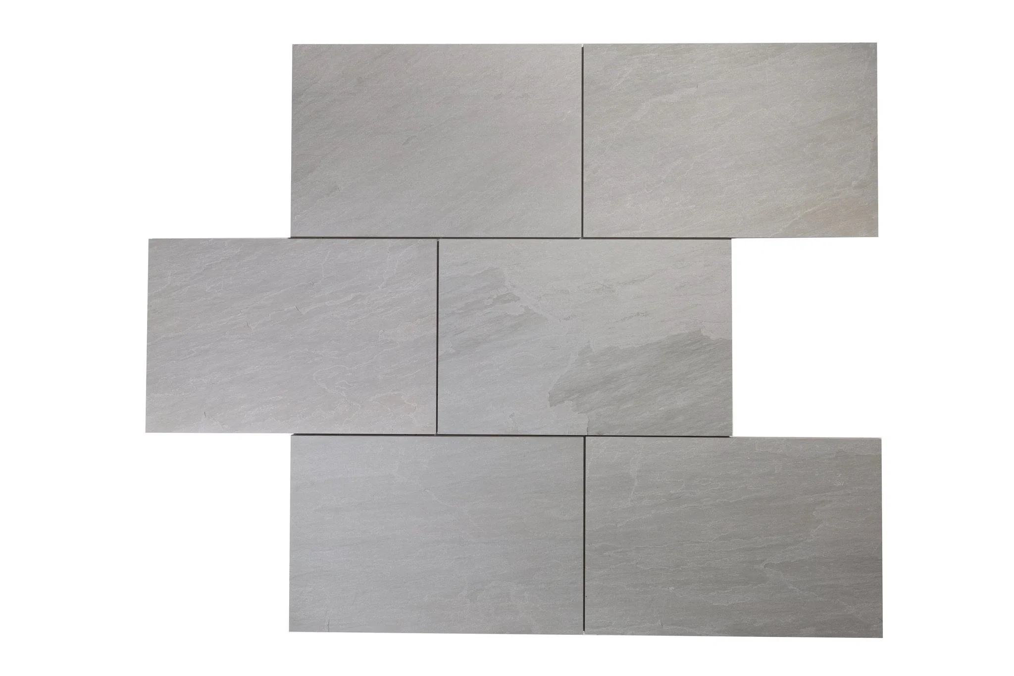 Luzia Porcelain Paving  Sandstone Grey Outdoor Tiles - Image 3