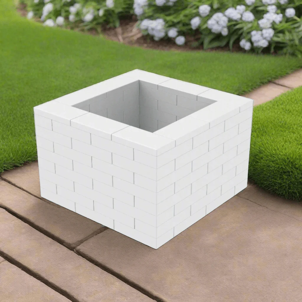 PolyBrick Raised Bed Garden Kit Durable Sustainable Planters With Tool Free Assembly For Easy Gardening - Image 4