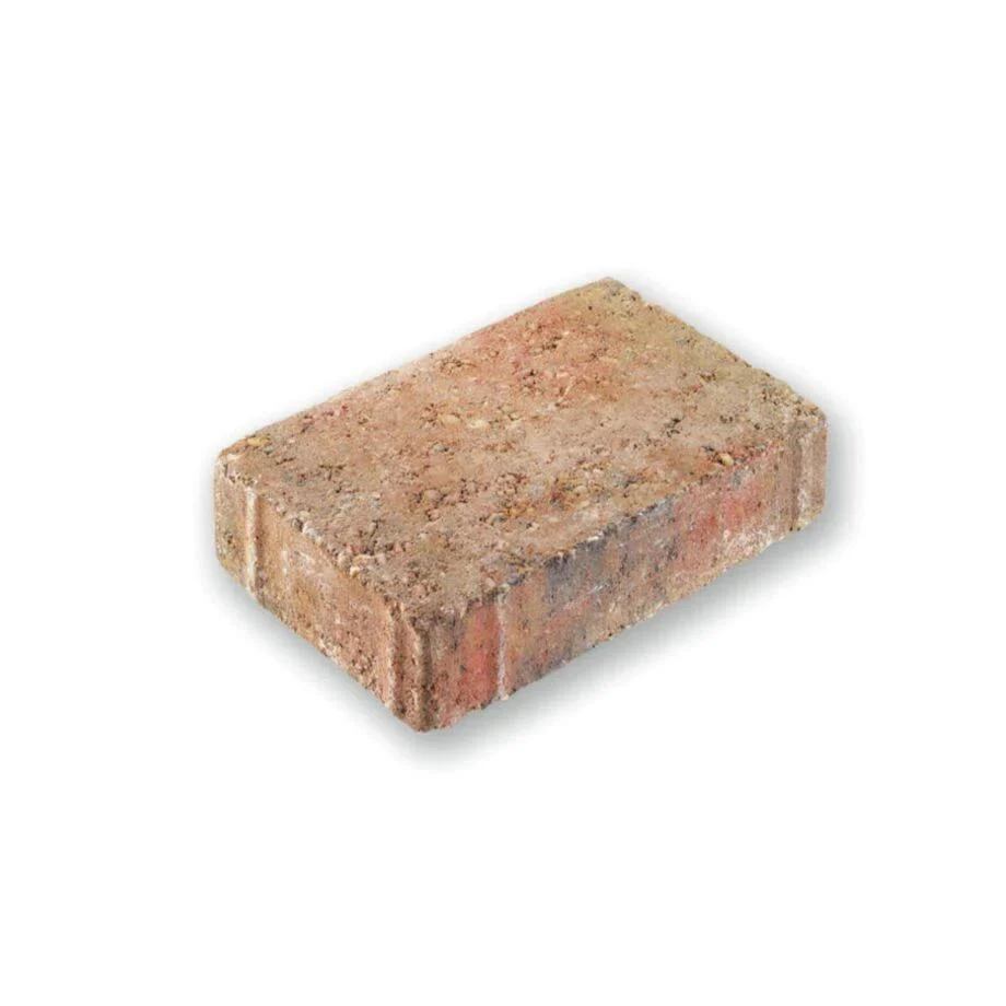 50mm Rumbled Block Paving Brick - Autumn