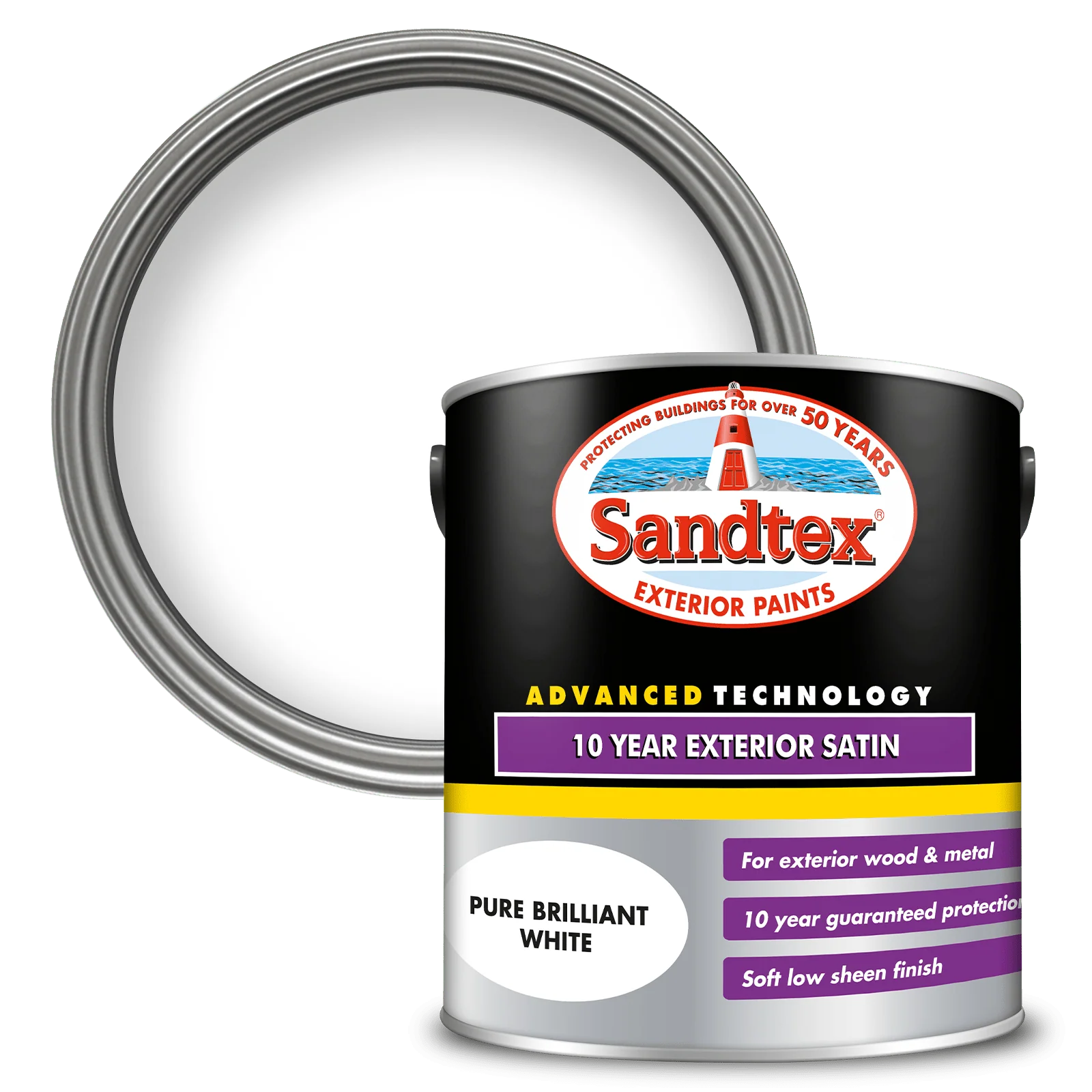 Sandtex 10 Year Satin - Image 4
