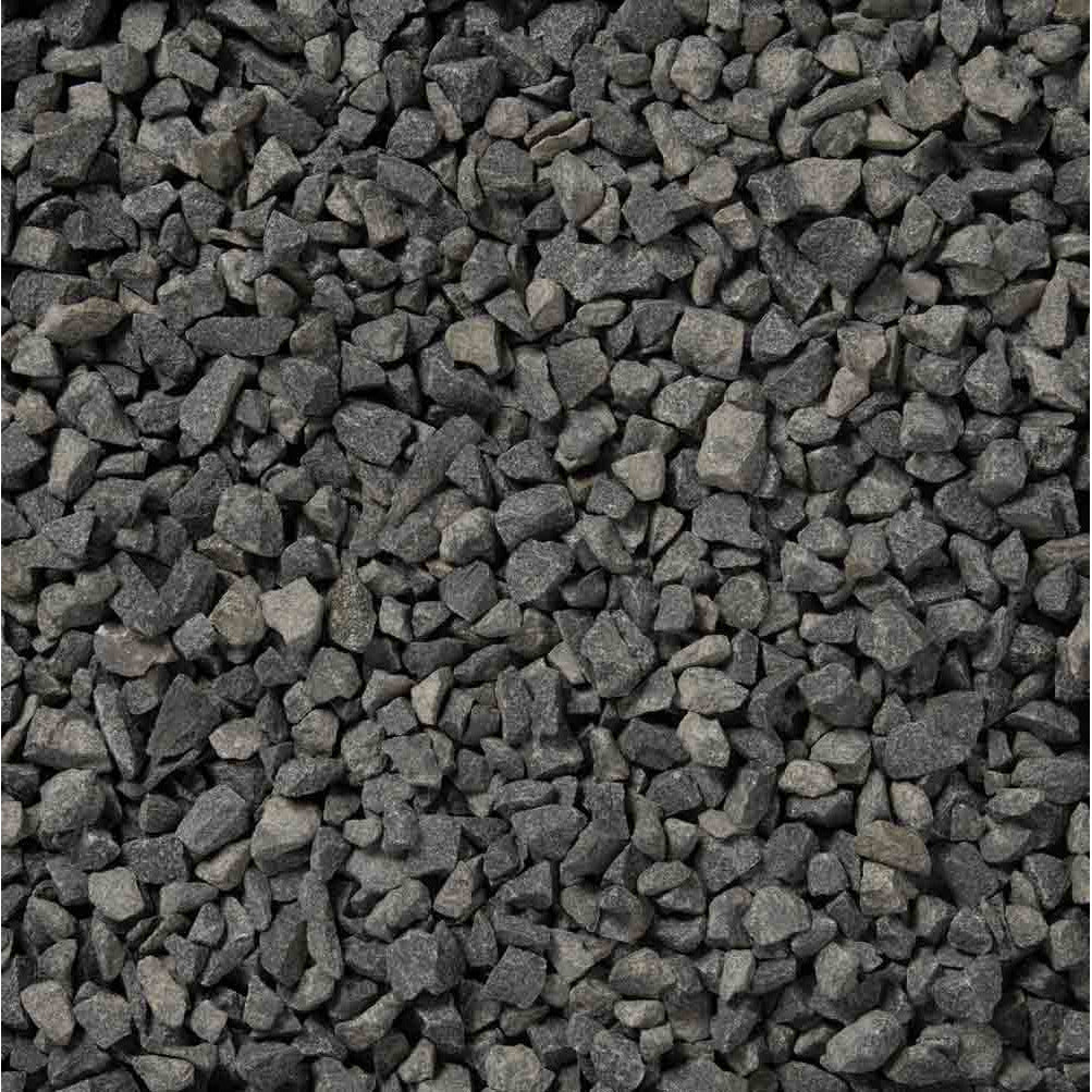 Smoky Black (premium) Decorative Gravel Bulk Bag 20mm