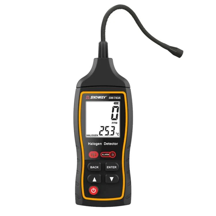 SNDWAY SW743A Halogen Gas Detector Automotive Electronic Air Conditioning Refrigerant Freon Maintenance Leak Detector, SW743A - Image 2